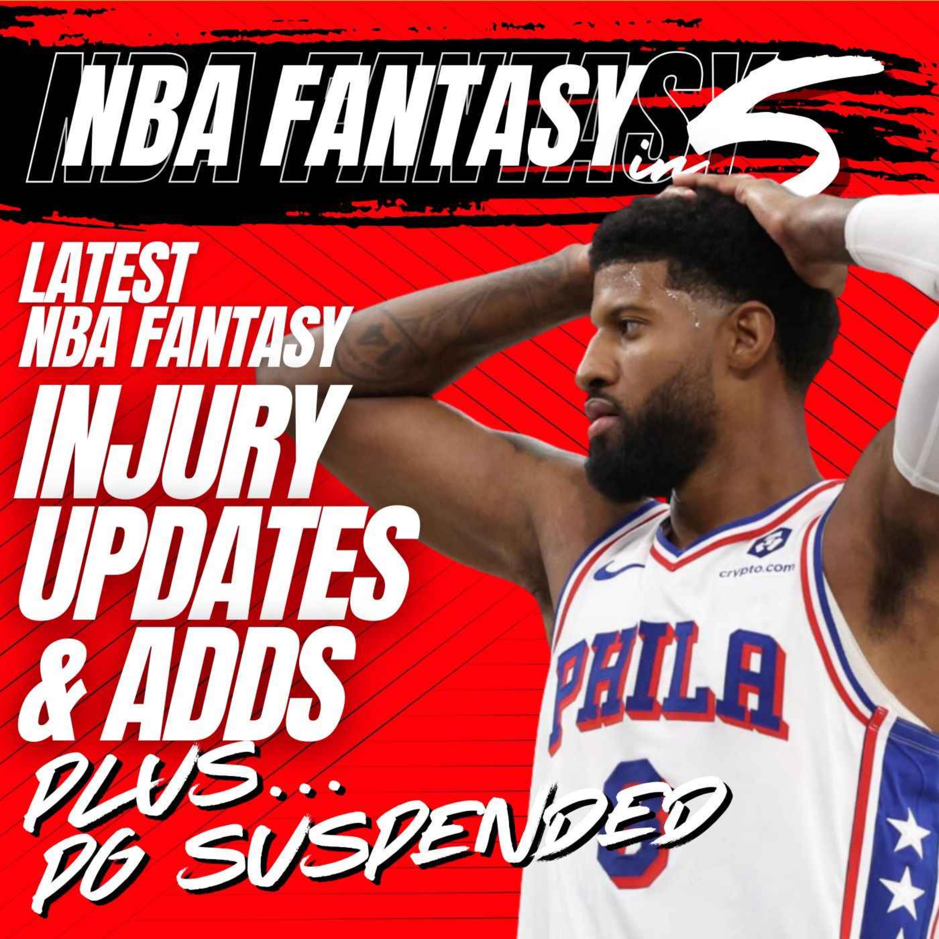 NBA FANTASY BASKETBALL | Latest Injury Updates & Must Adds | PG Suspended & Returning Stars! episode artwork