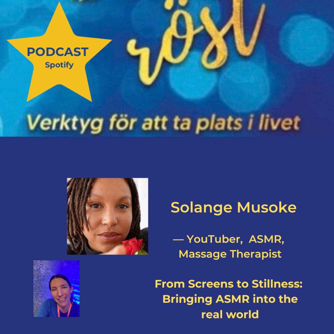 82. From screens to stillness: Bringing ASMR into the real world Guest: Solange Musoke episode artwork