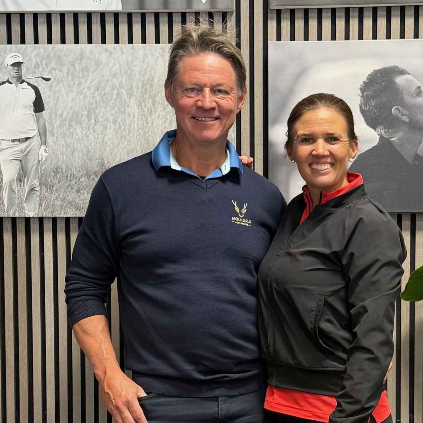 Golfsnack med Carro & gäster