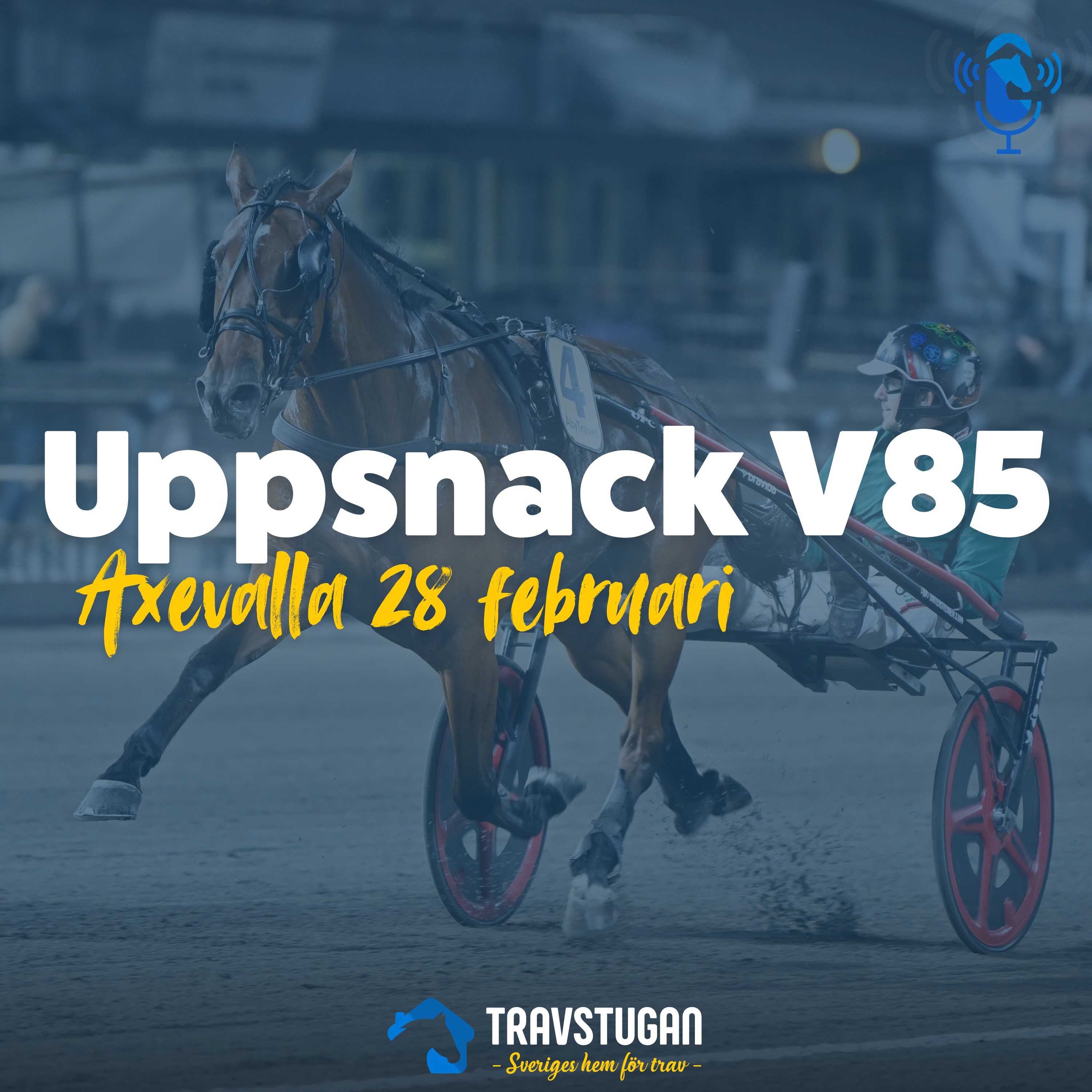 Axevalla 28 februari: 45 miljoner i jackpot! | Uppsnack V85 episode artwork