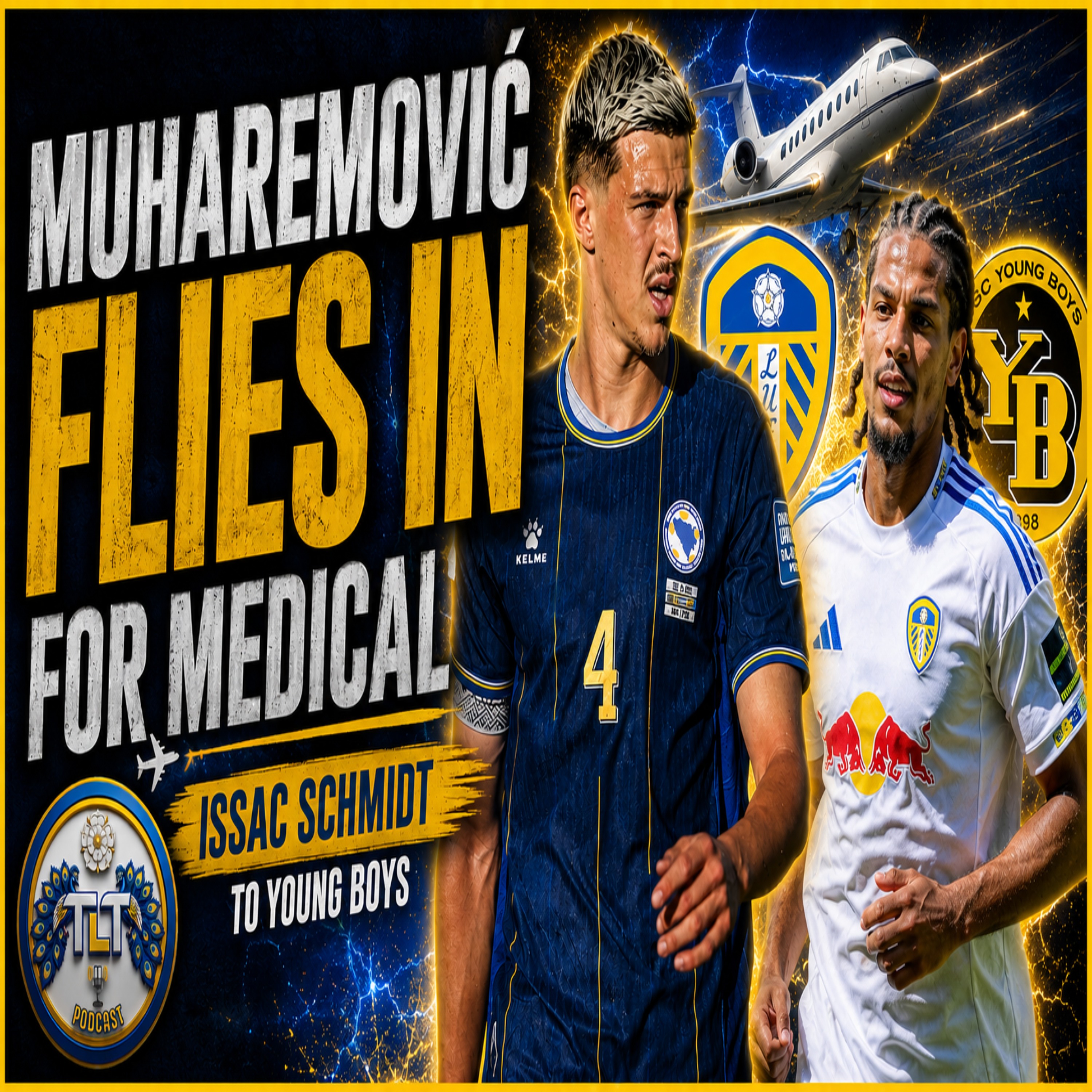 ⚽Leeds United ⚽Muharemović flies in ⚽Schmidt Leaves ⚽West Stand Update⚽ episode artwork