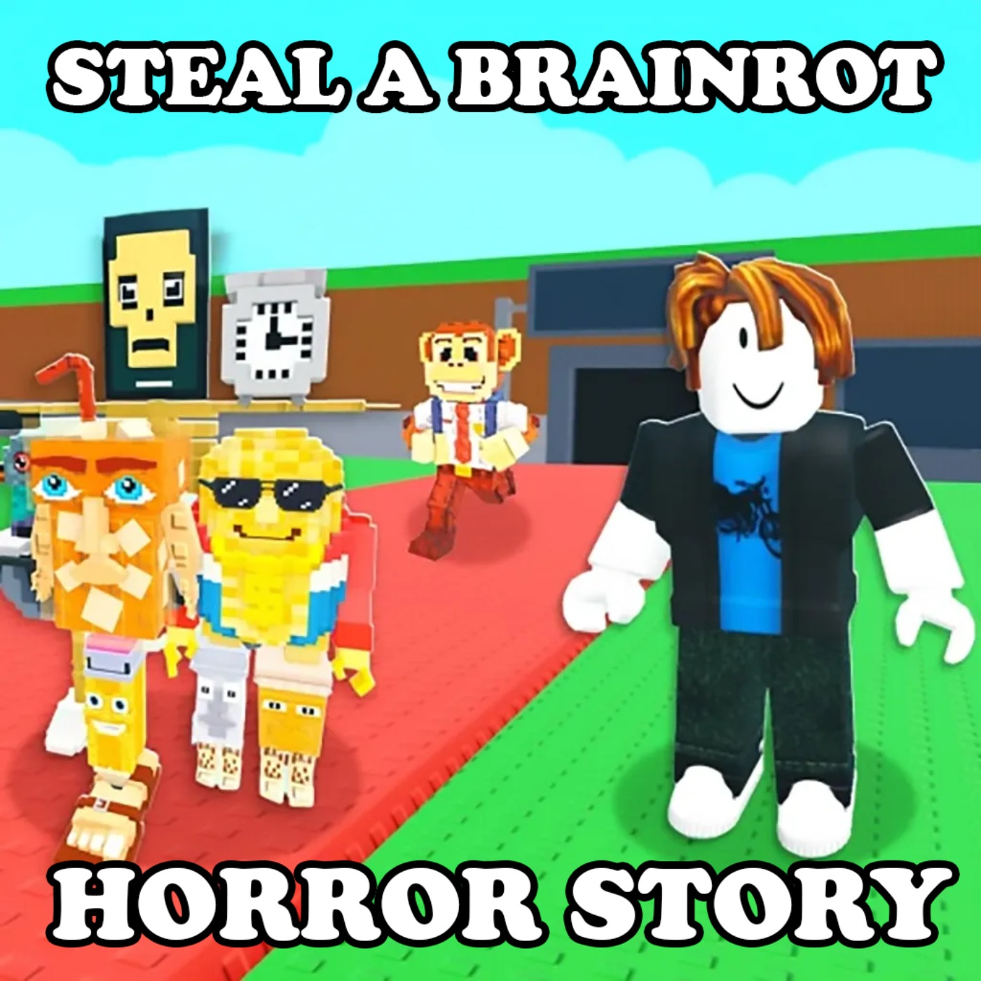 The Long Walk Home — A Steal a Brainrot Horror Story ROBLOX episode artwork