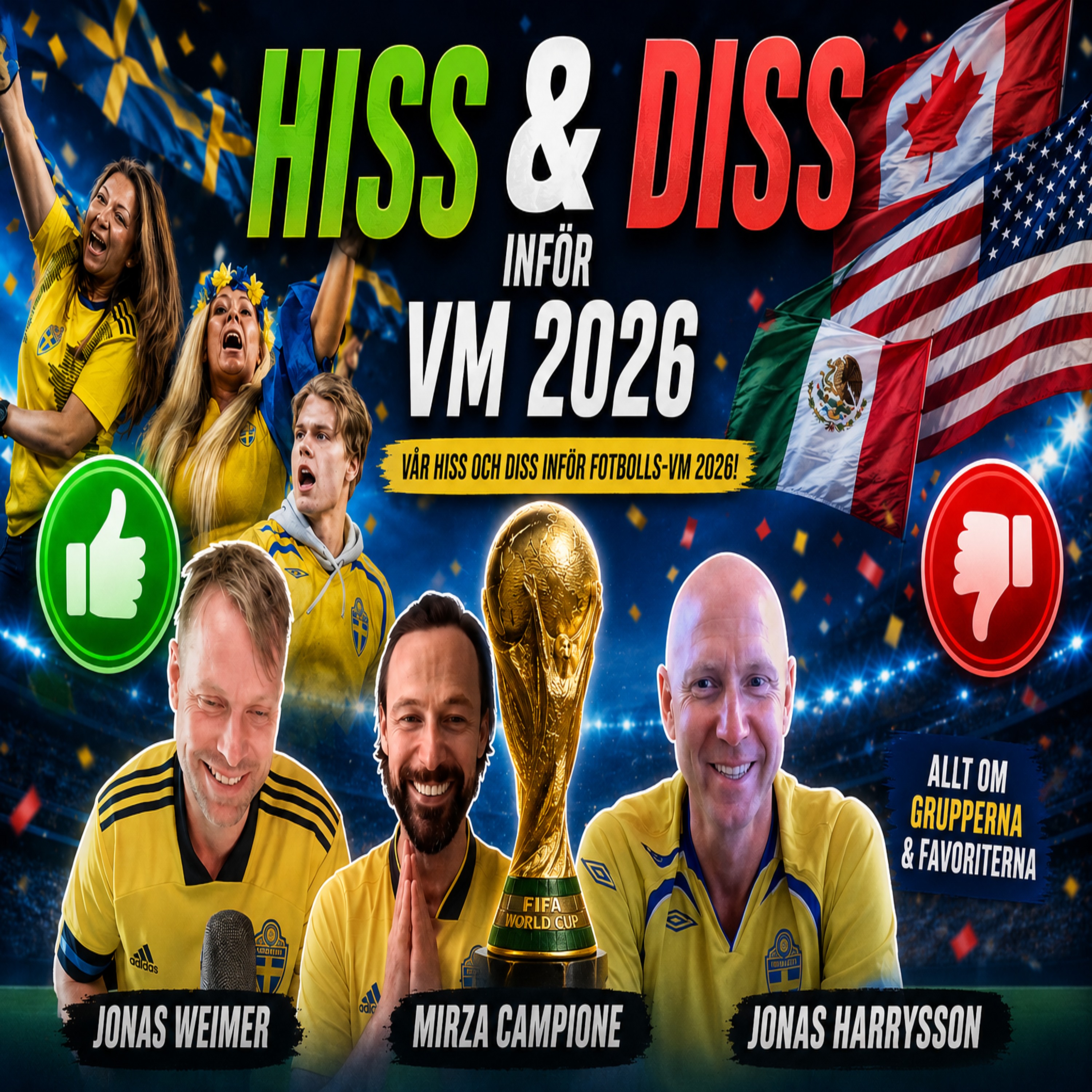 Är Norge en Hiss eller Diss i Fotbolls-VM! episode artwork