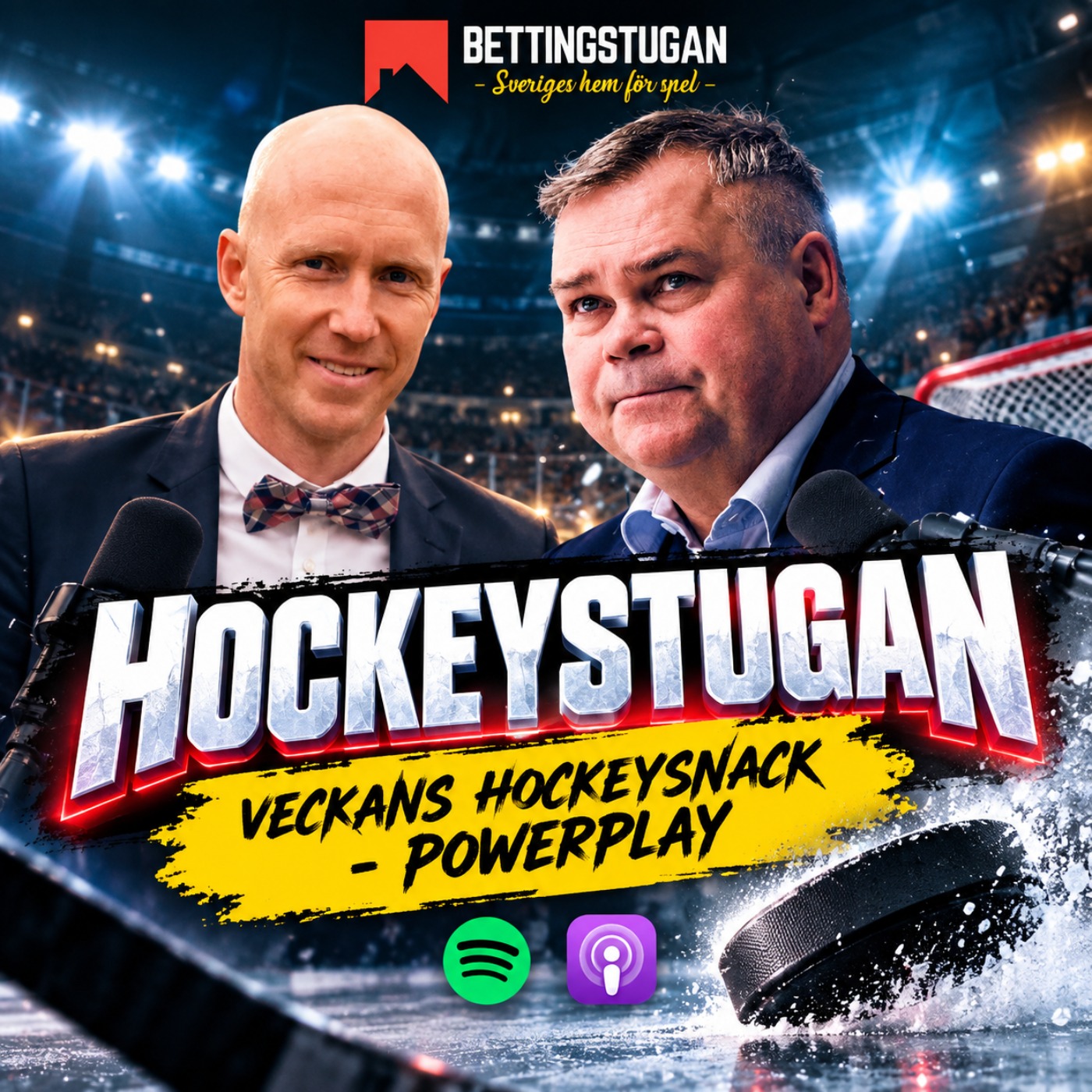 Uppsnack Hockeystugan - Vem vinner SHL? episode artwork