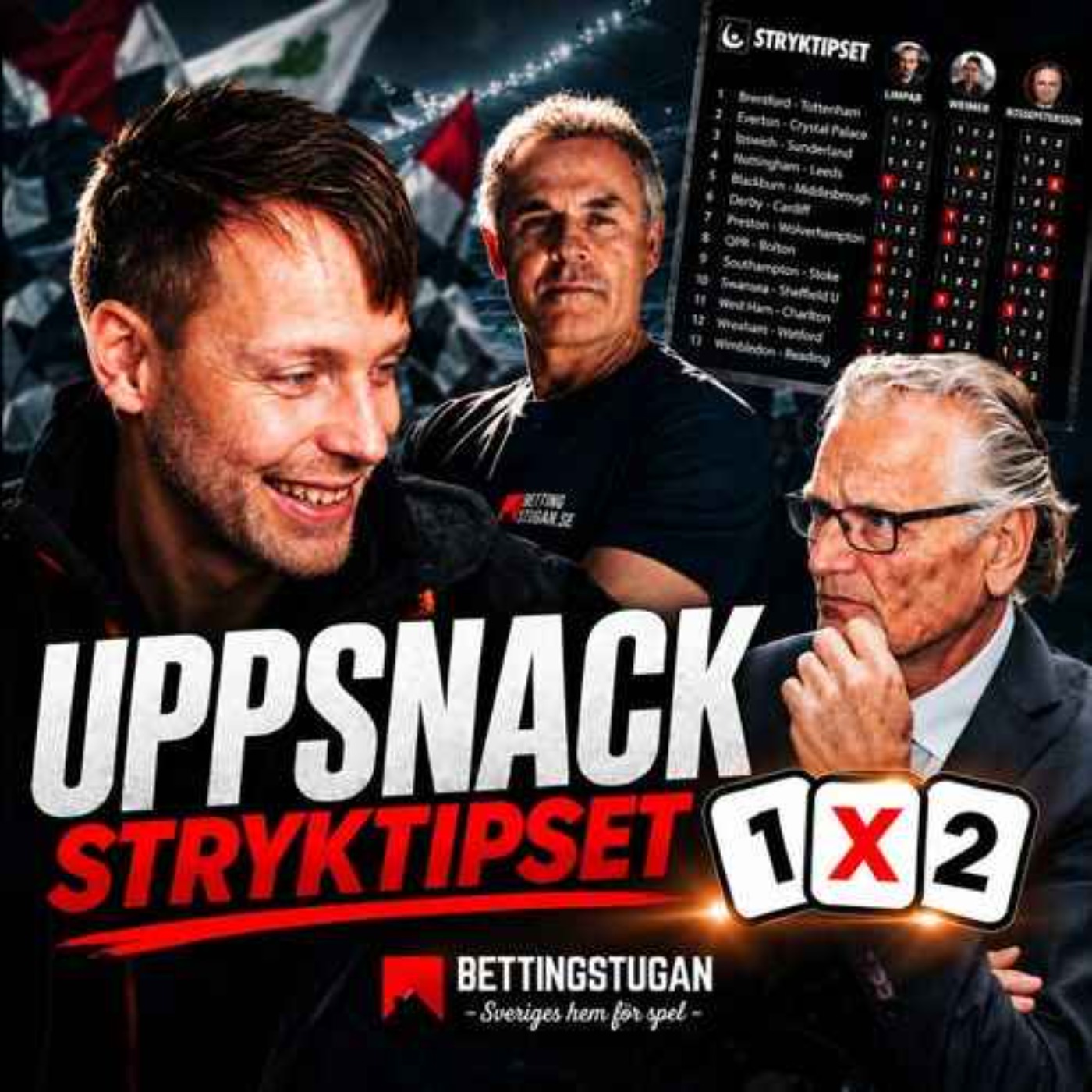 Uppsnack Stryktipset v39 - 12 miljoner jackpot! episode artwork