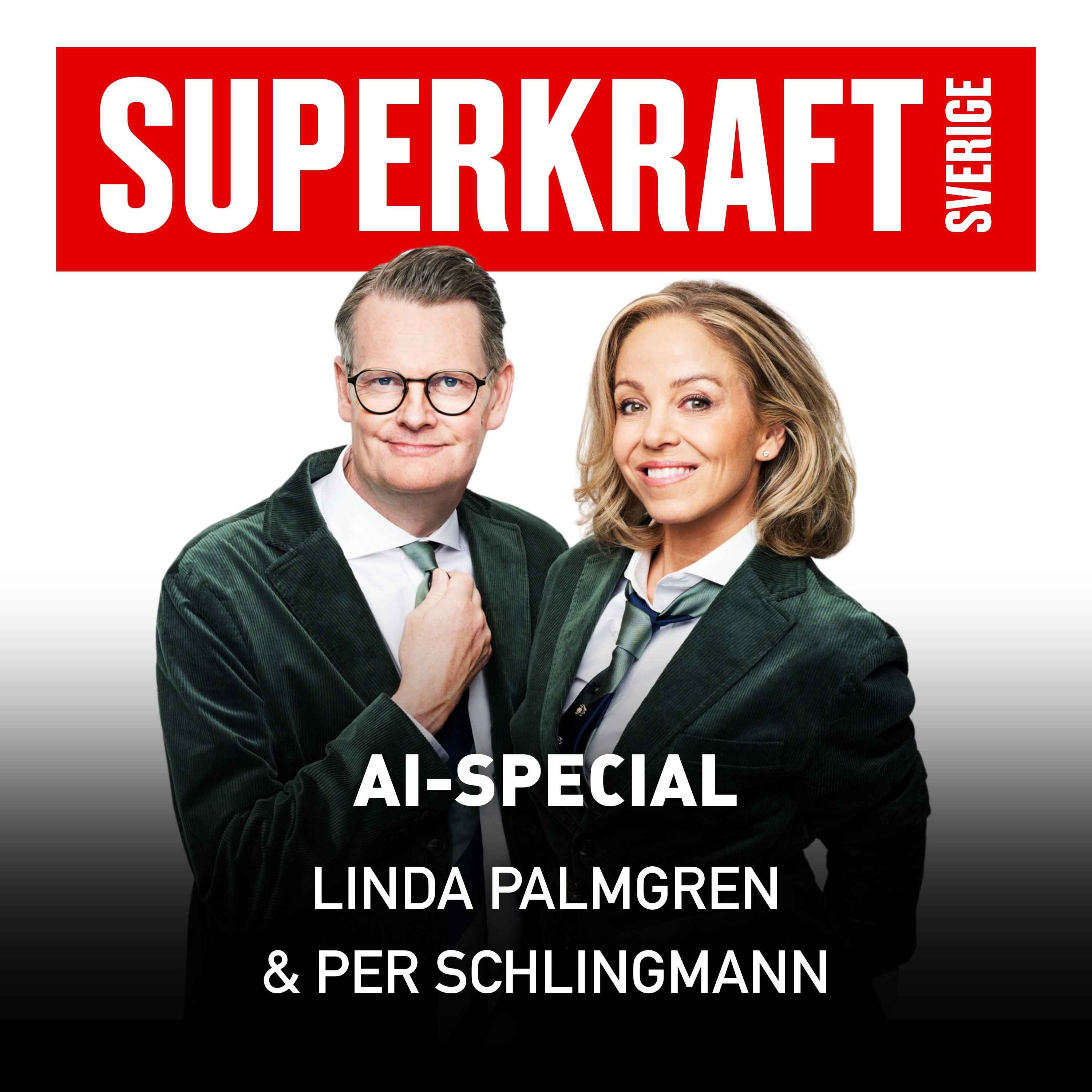 #14 Superkraft Sverige - AI special Linda Palmgren & Per Schlingmann episode artwork