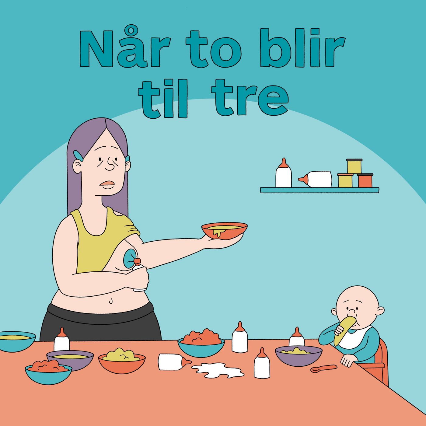 Når to blir til tre