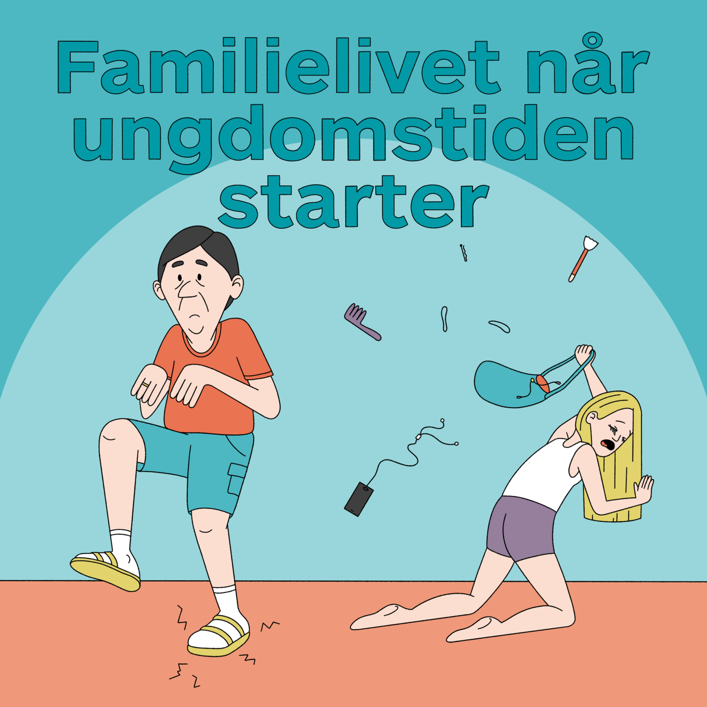 Familielivet når ungdomstiden starter