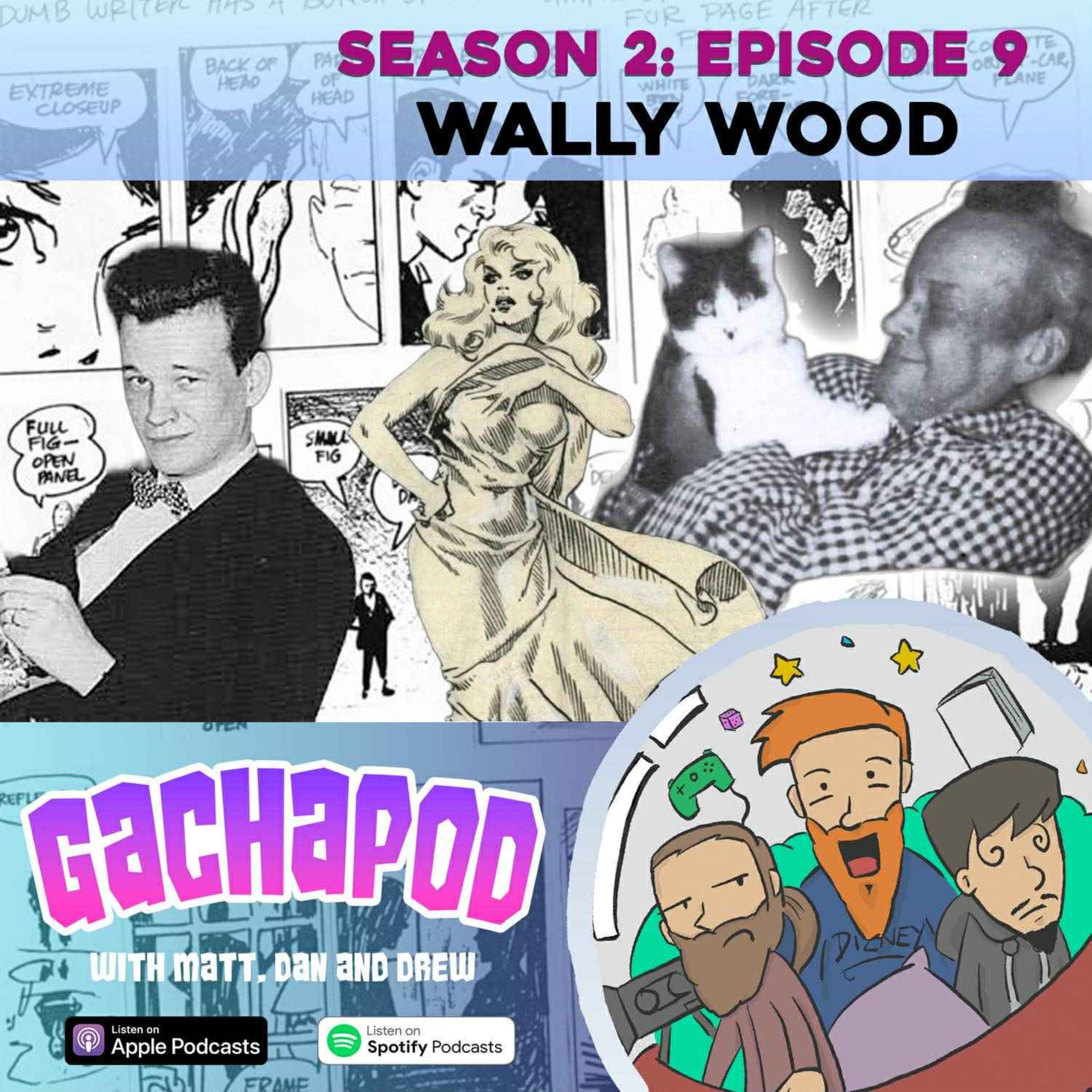 Wally Wood episode artwork