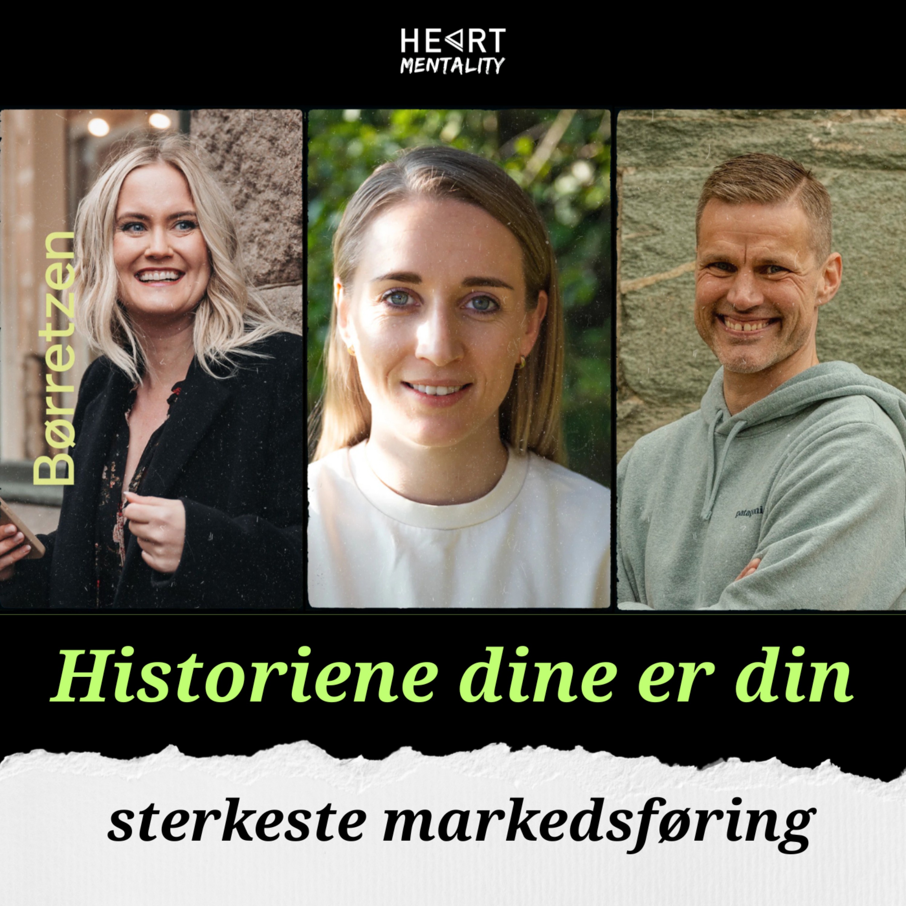 197: Hvorfor historiene dine er din sterkeste markedsføring (behind the scenes av boken "Kast Masken") med Christine Børrezen og Oda Opheim Vinge episode artwork