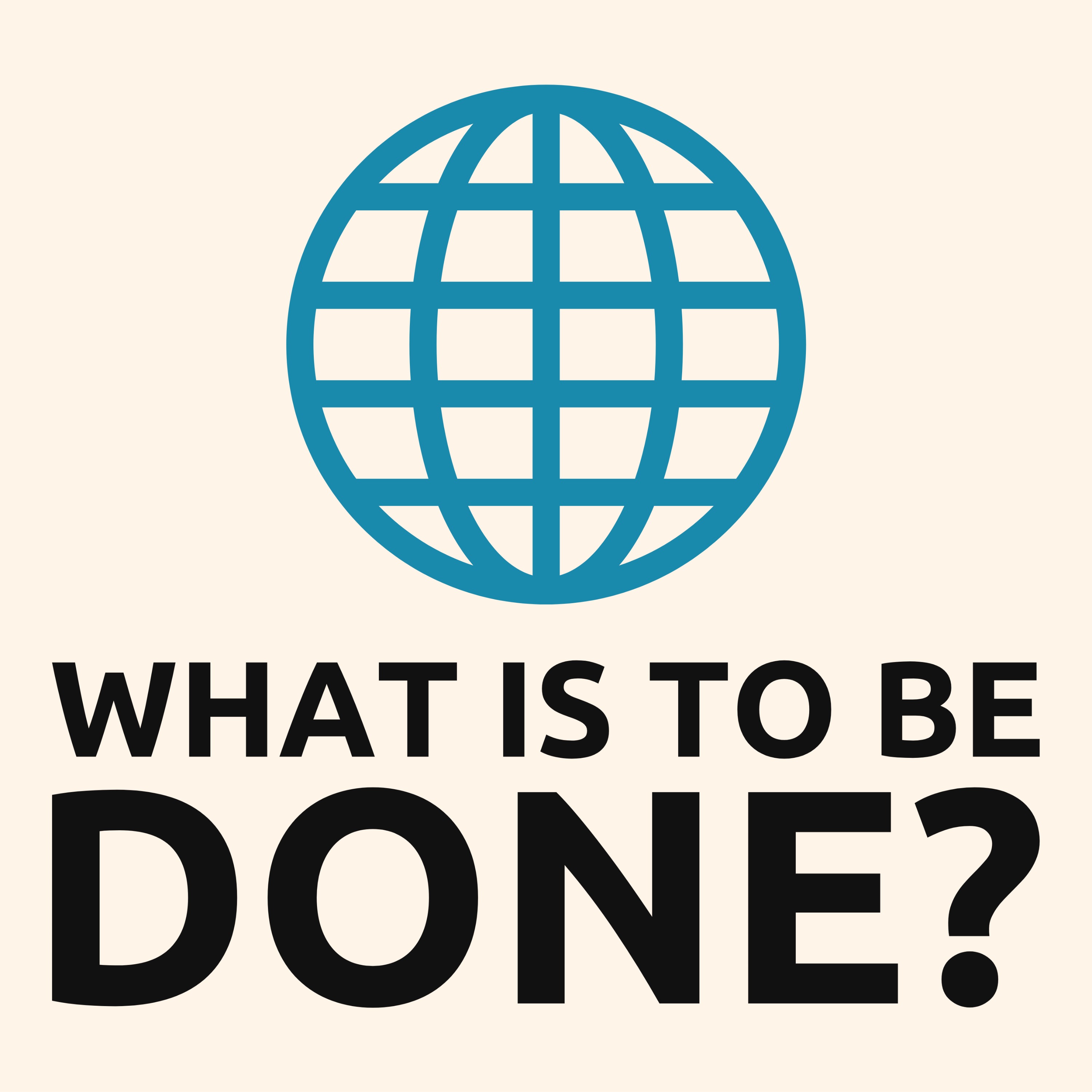 What is to be done?