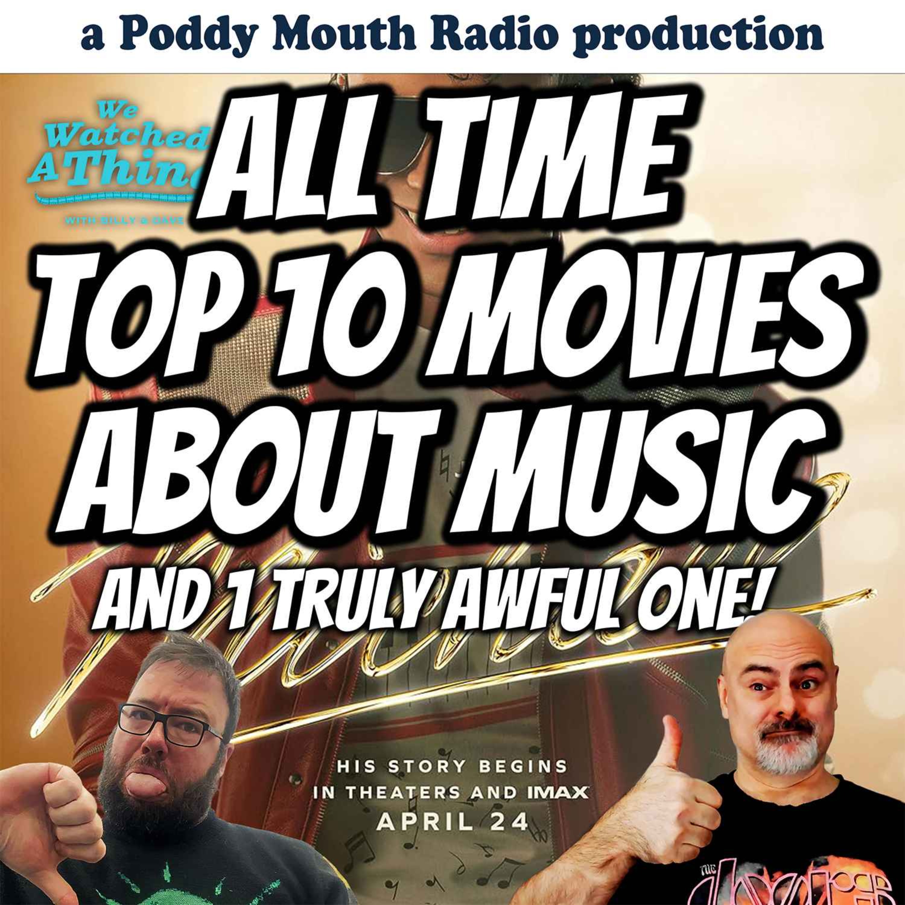 Michael plus our top 10 movies about music episode artwork