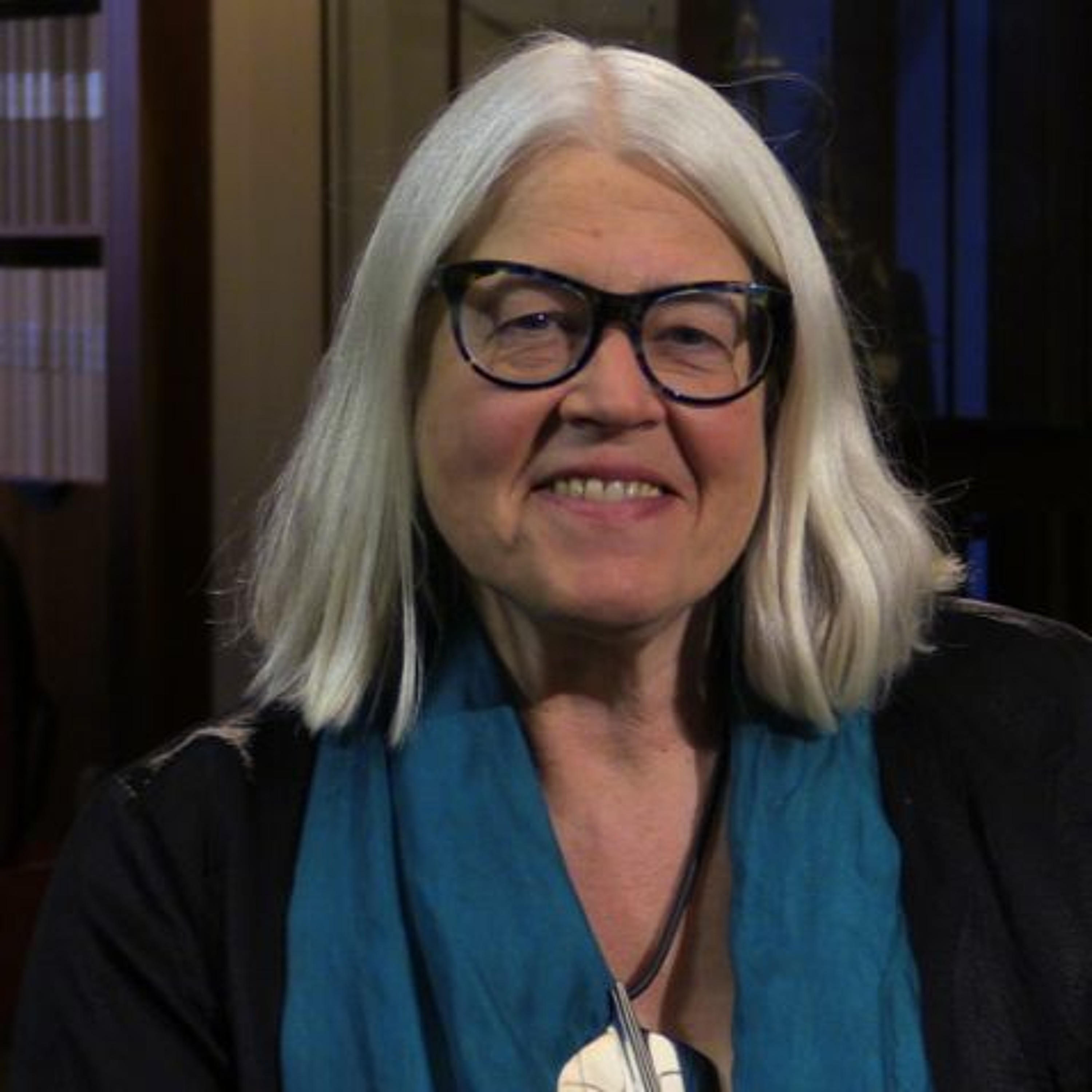 Podcastbild: 40. Luthersson läser världslitteraturen 2017 – Om Emilia Fogelklou med Ulrika Knutson