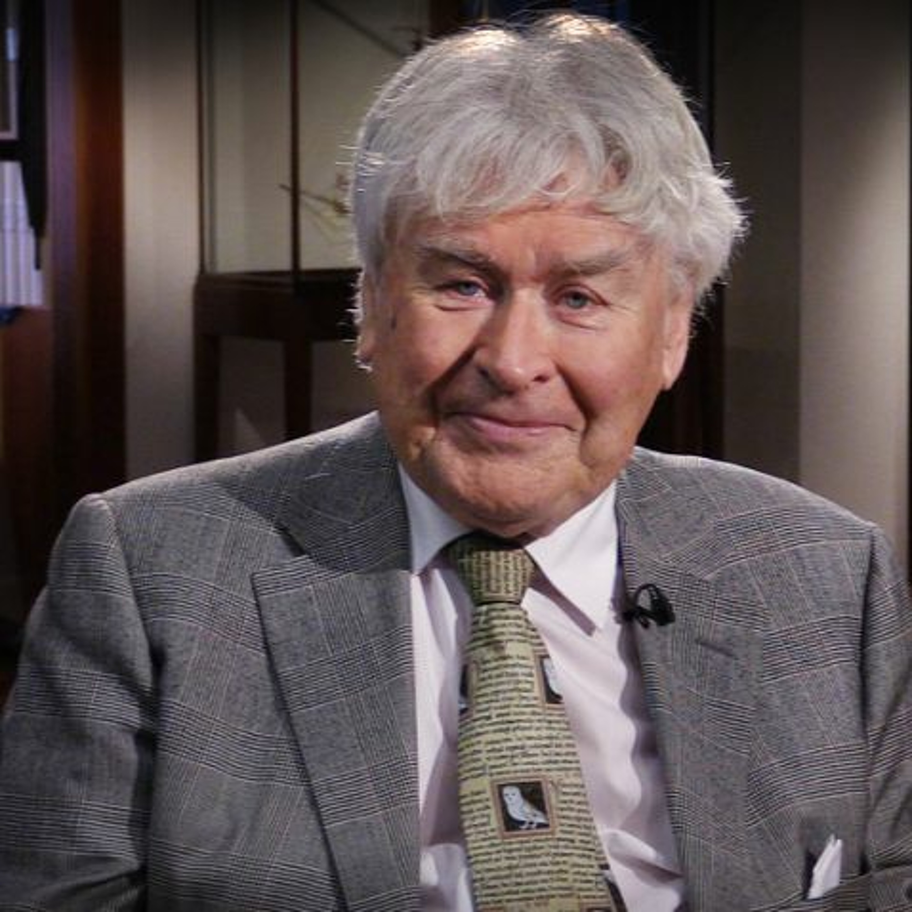 Podcastbild: 59. Luthersson läser världslitteraturen – Om Eddan med Lars Lönnroth