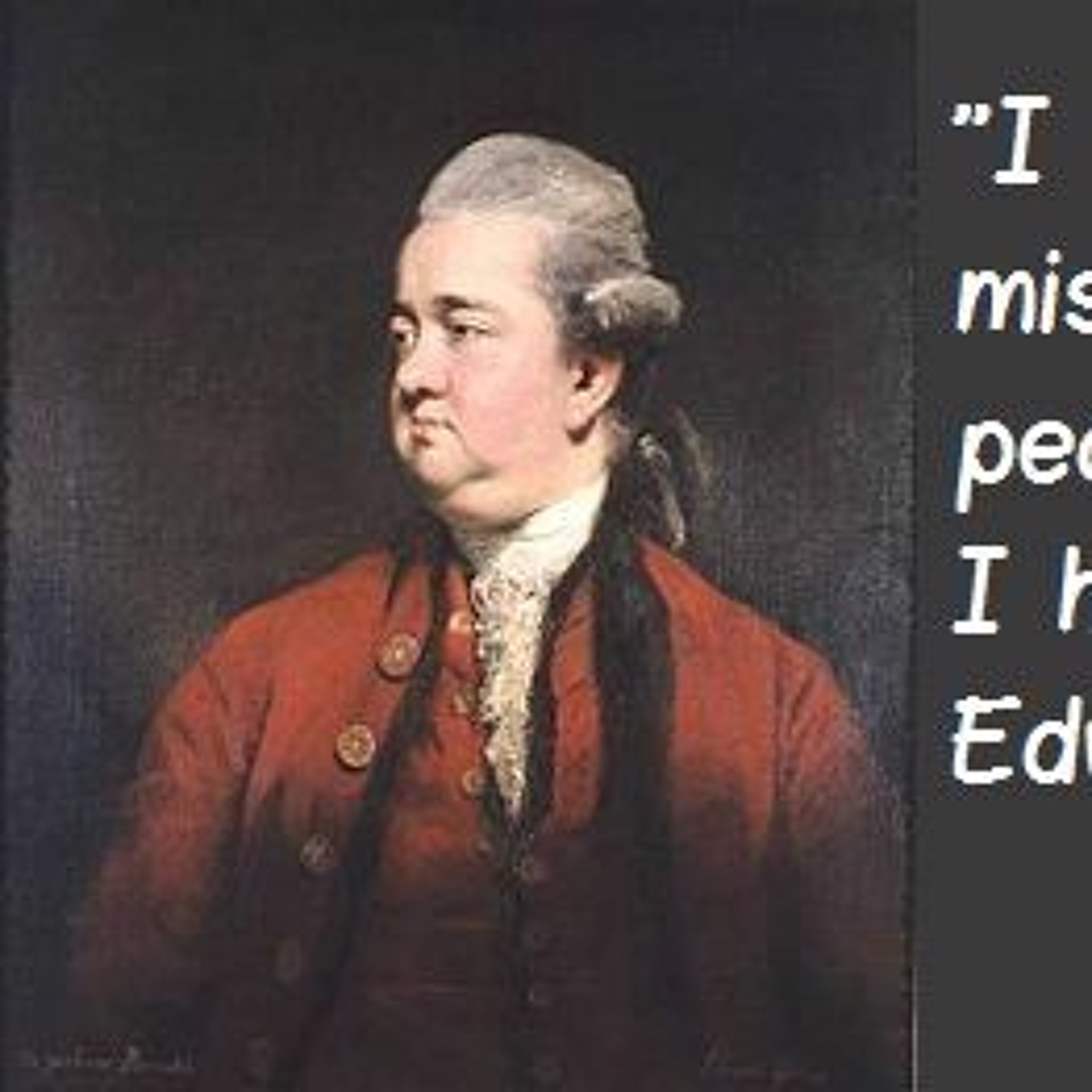 Podcastbild: 9. Luthersson läser världslitteraturen 2013 – Om Edward Gibbon med Svante Nordin