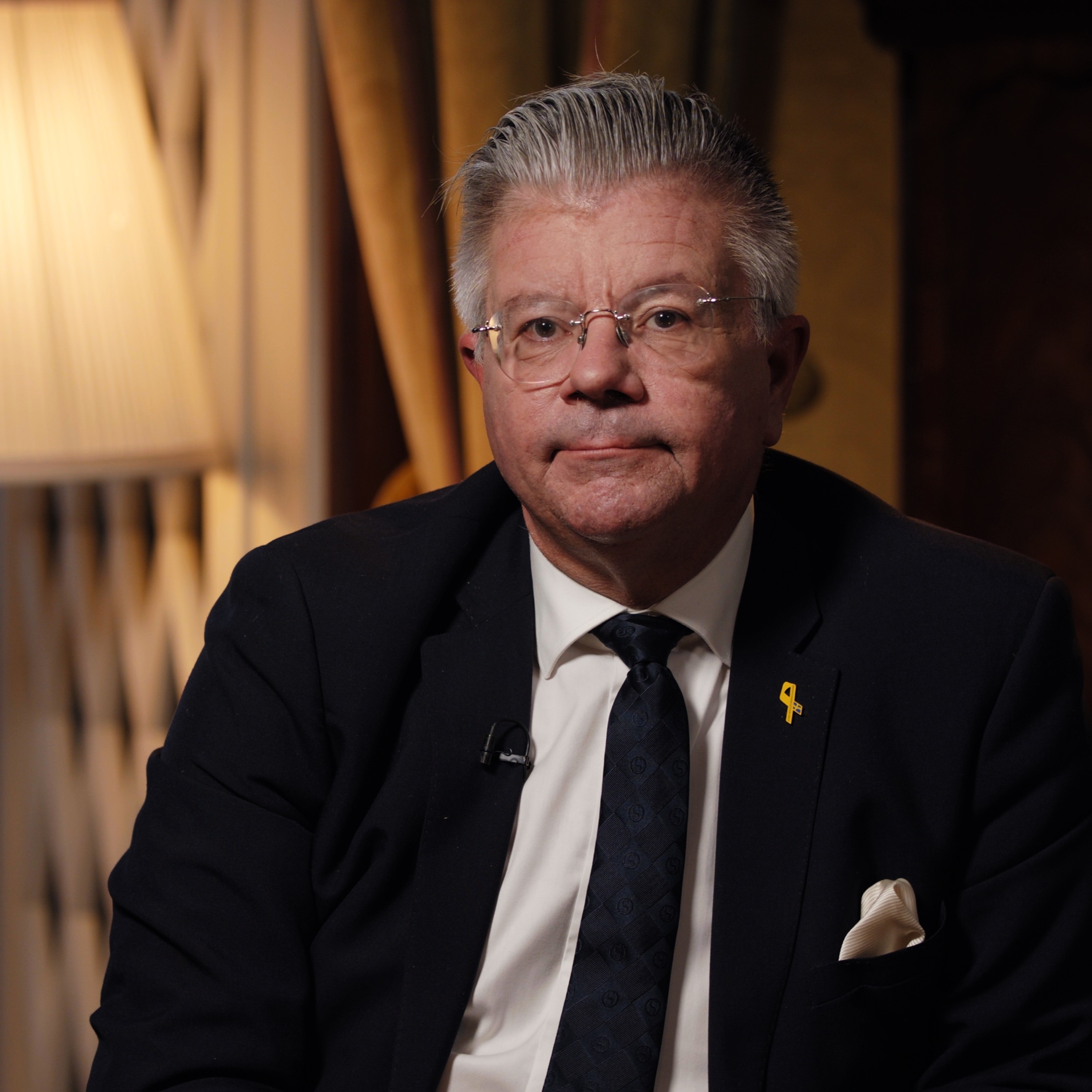 Podcastbild: 129. Studio Axess 2022 – Hans Wallmark – Vår samtids vinterkrig