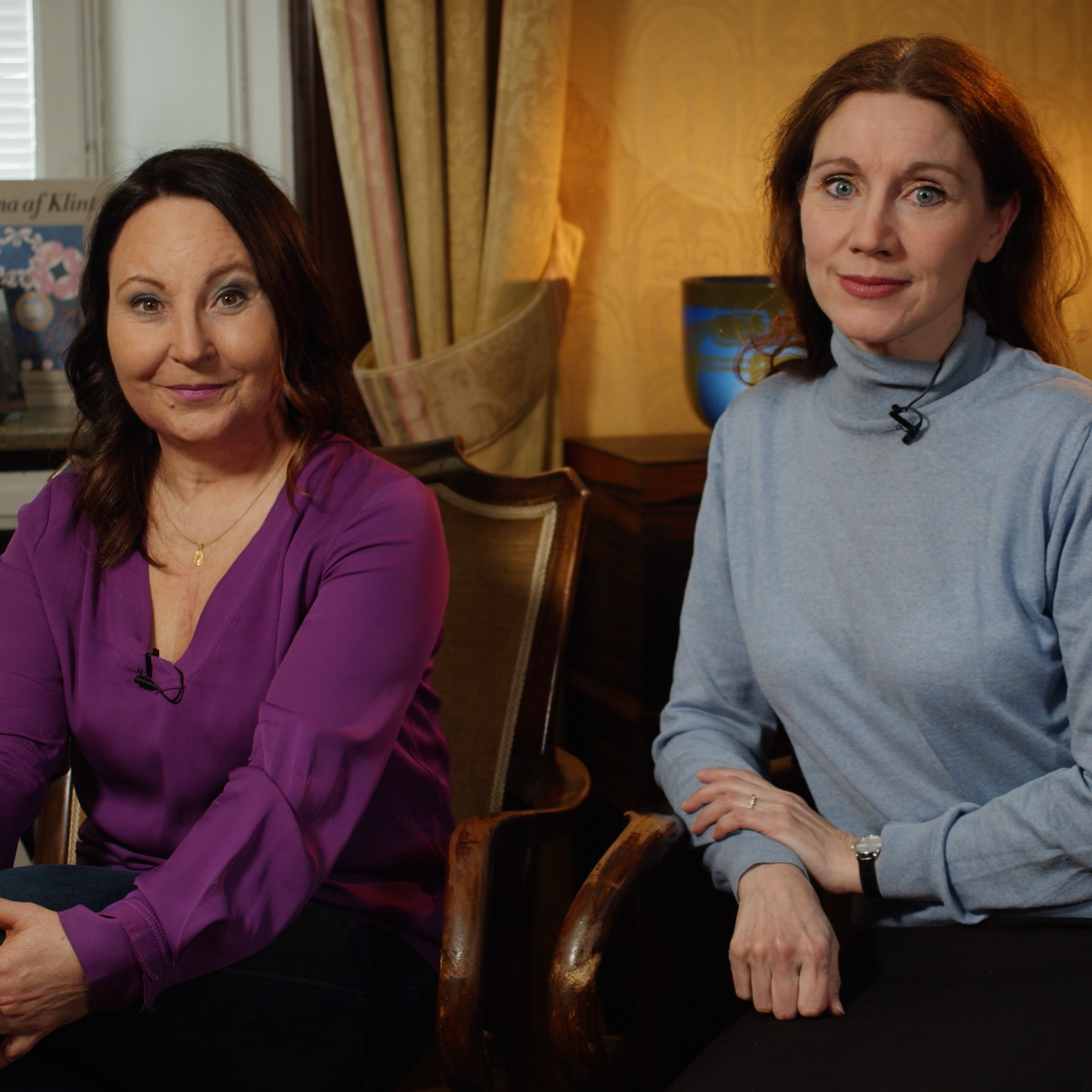 Podcastbild: 134. Studio Axess 2022 – Katarina Barrling & Cecilia Garme – Saknad efter ett land som gått förlorat