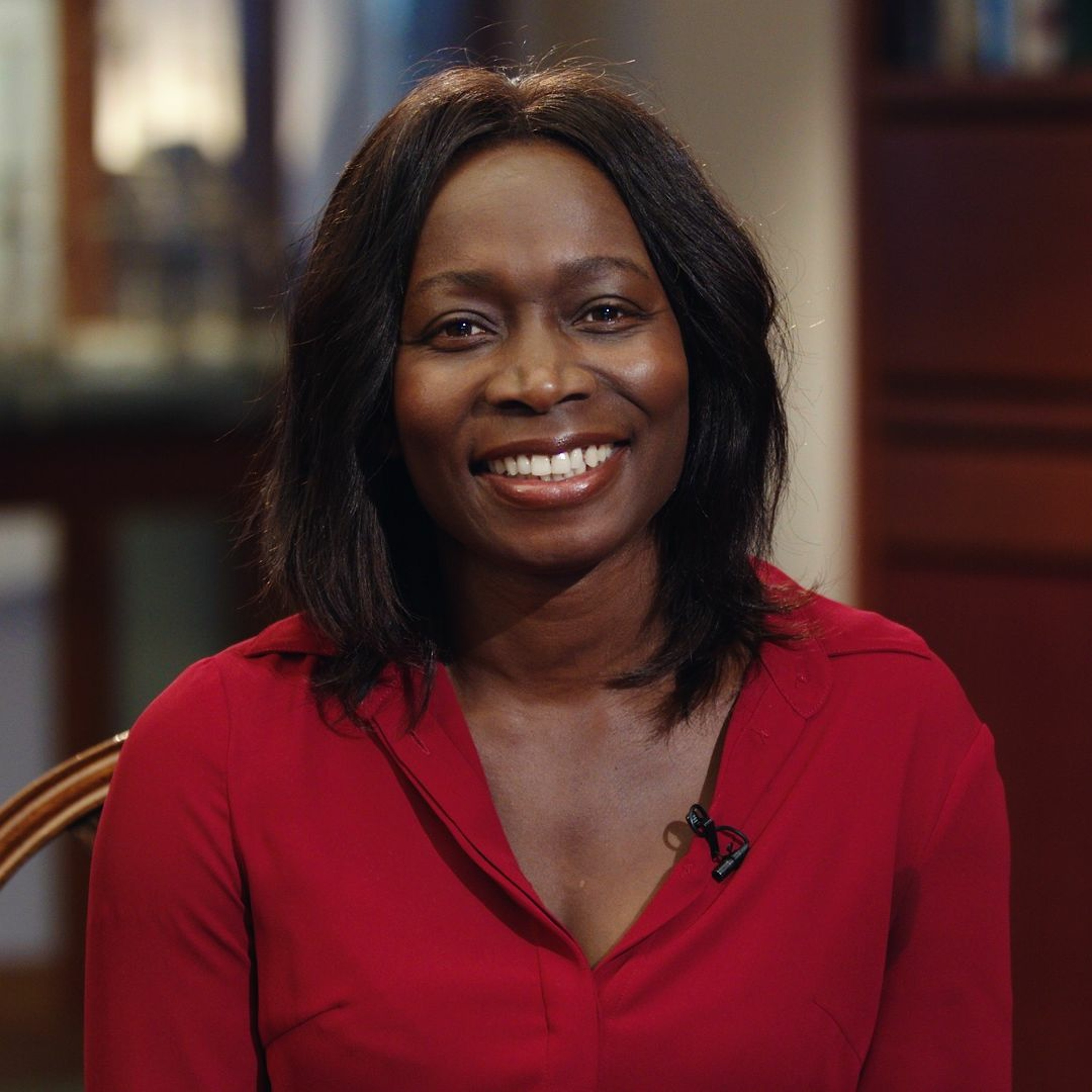 Podcastbild: 94. Studio Axess 2019 – Nyamko Sabuni – Kärnkraften är nyckelfrågan på global nivå