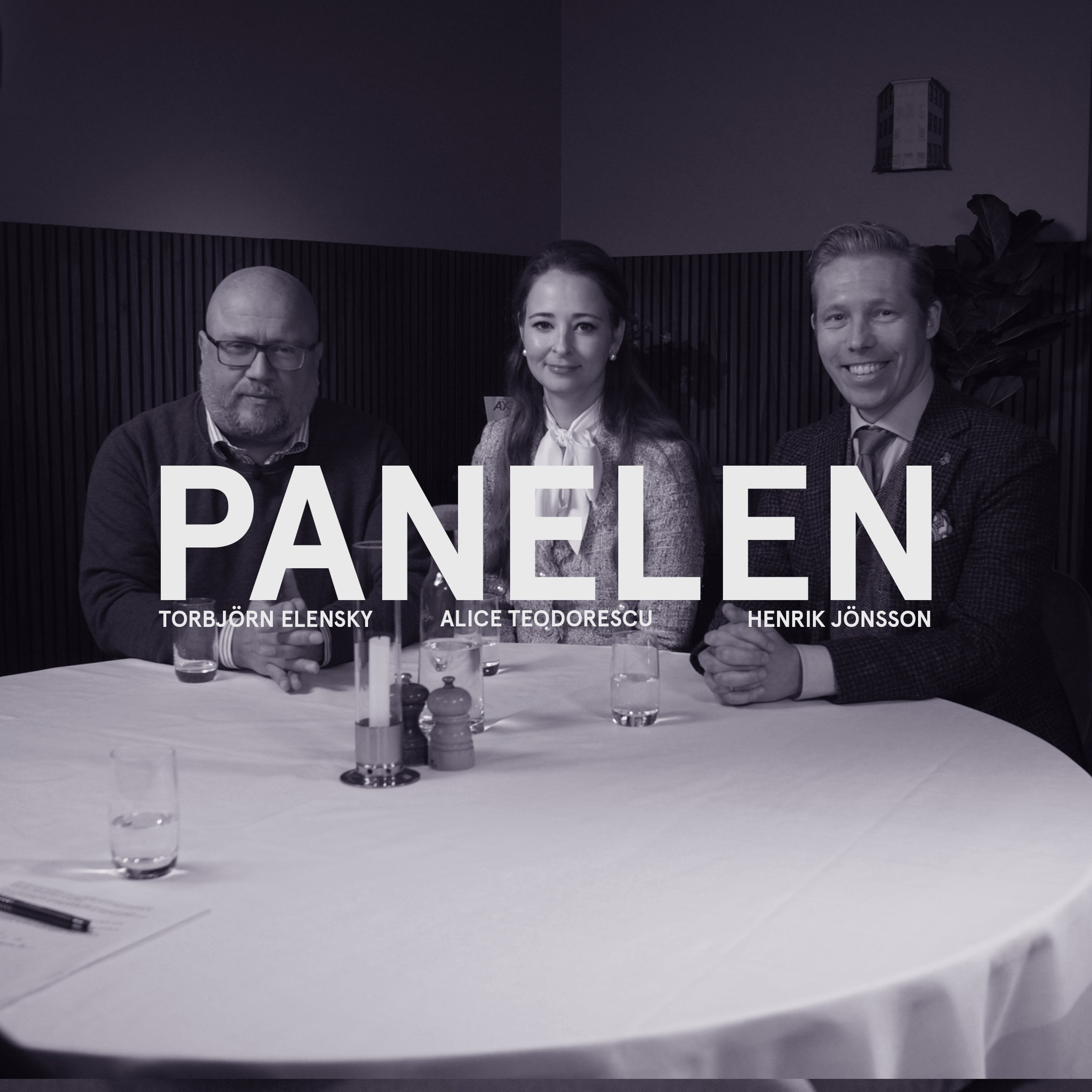 Podcastbild: 56. Panelen 2023 – Finland före in i Nato, Sverige i ekonomiska bottenligan och Egyptsons avhandling