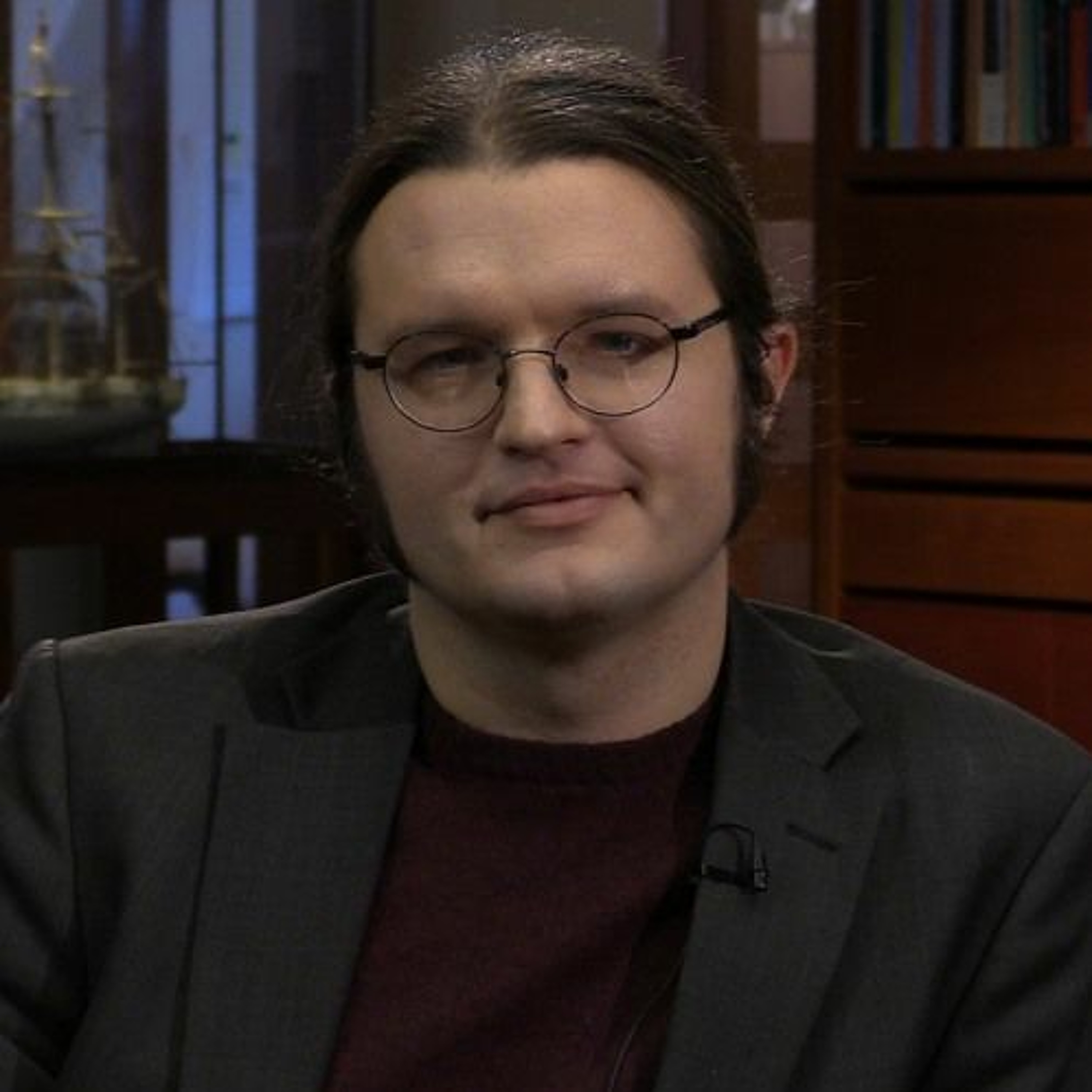 Podcastbild: 58. Luthersson läser världslitteraturen 2019 – Om bysantinsk litteratur med Fredrik Sixtensson