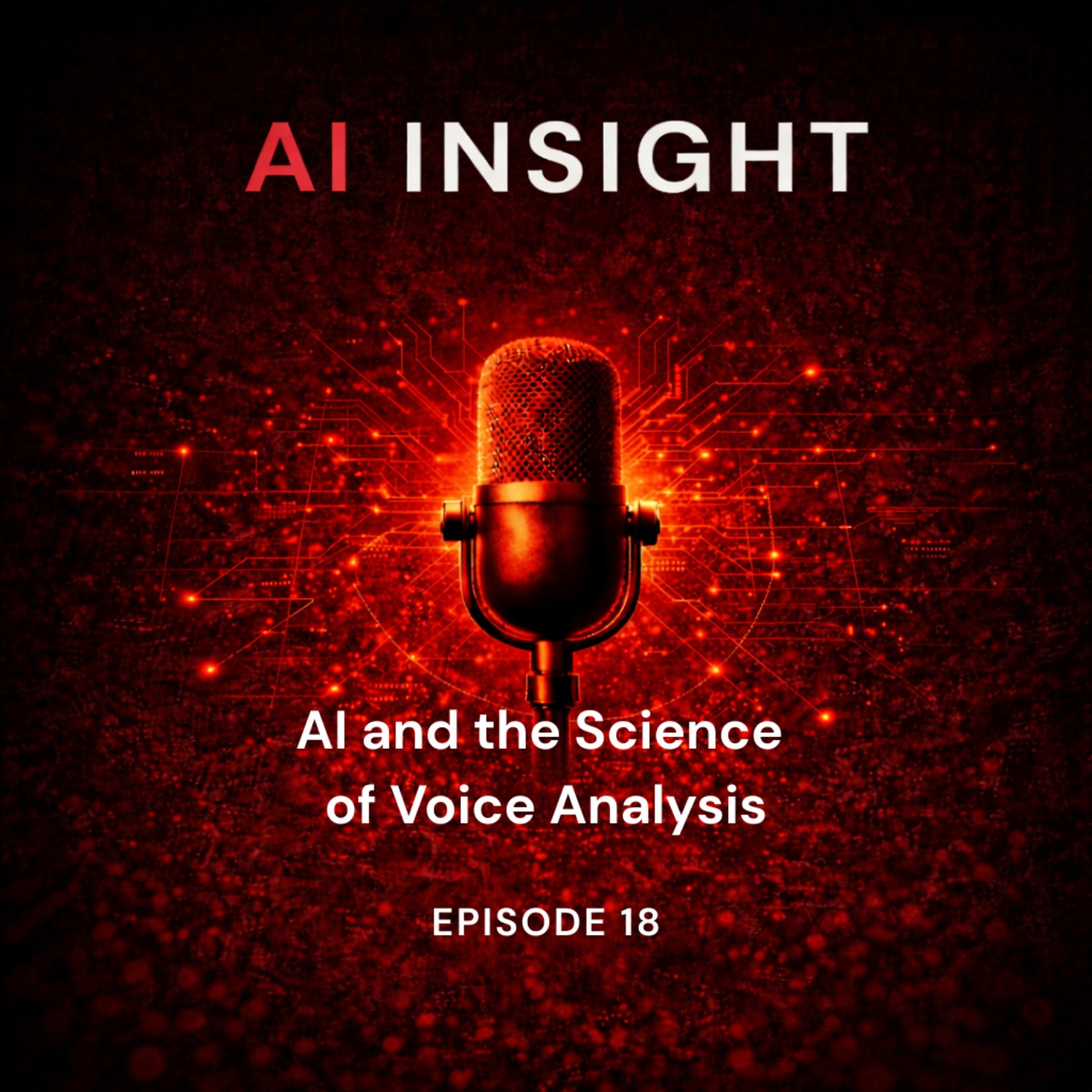 AI Insight — Episode 18: AI and the Science of Voice Analysis episode artwork