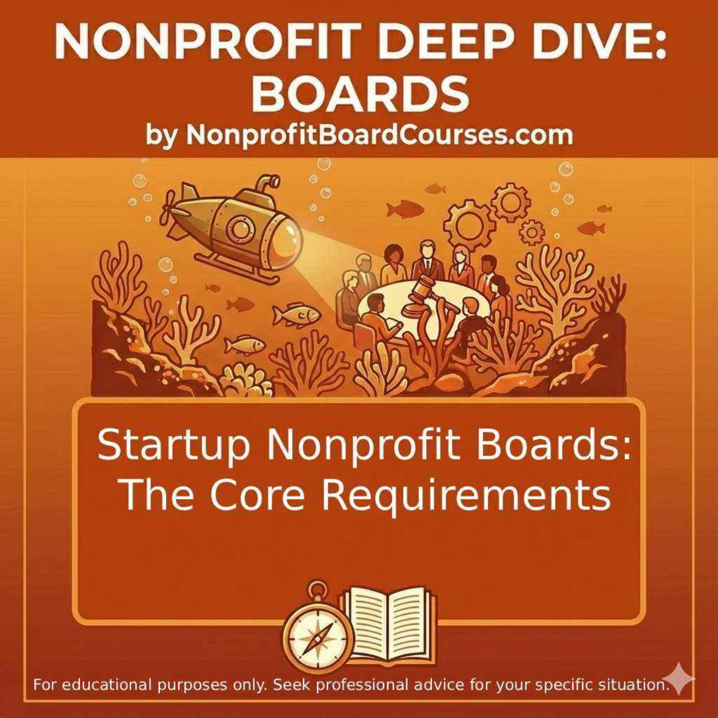Startup Nonprofit Board The Core Requirements episode artwork