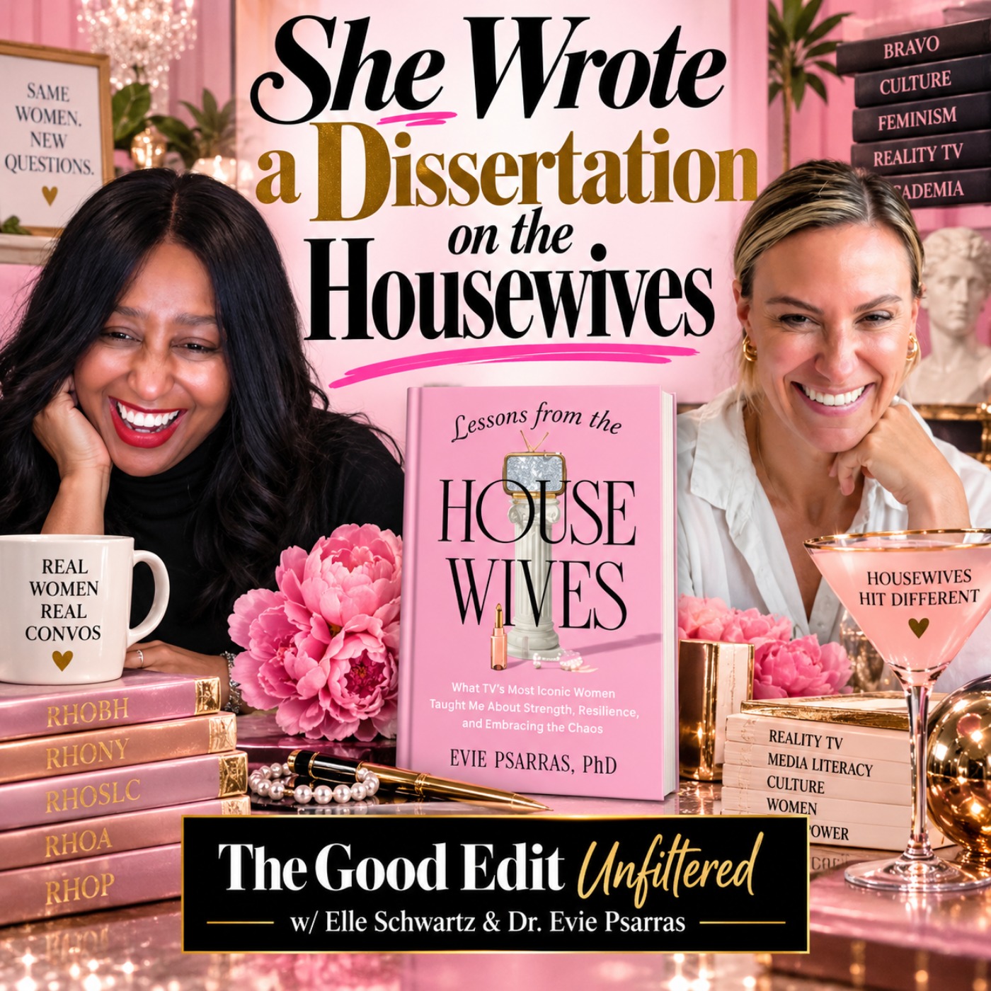 She Wrote a Dissertation on the Housewives | Dr. Evie Psarras Cracks the Housewife Code and Bravo Production Machine