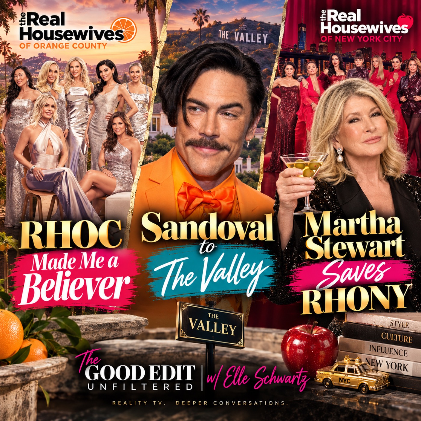 RHOC Made Me a Believer, Sandoval to The Valley, and Martha Stewart Saves RHONY