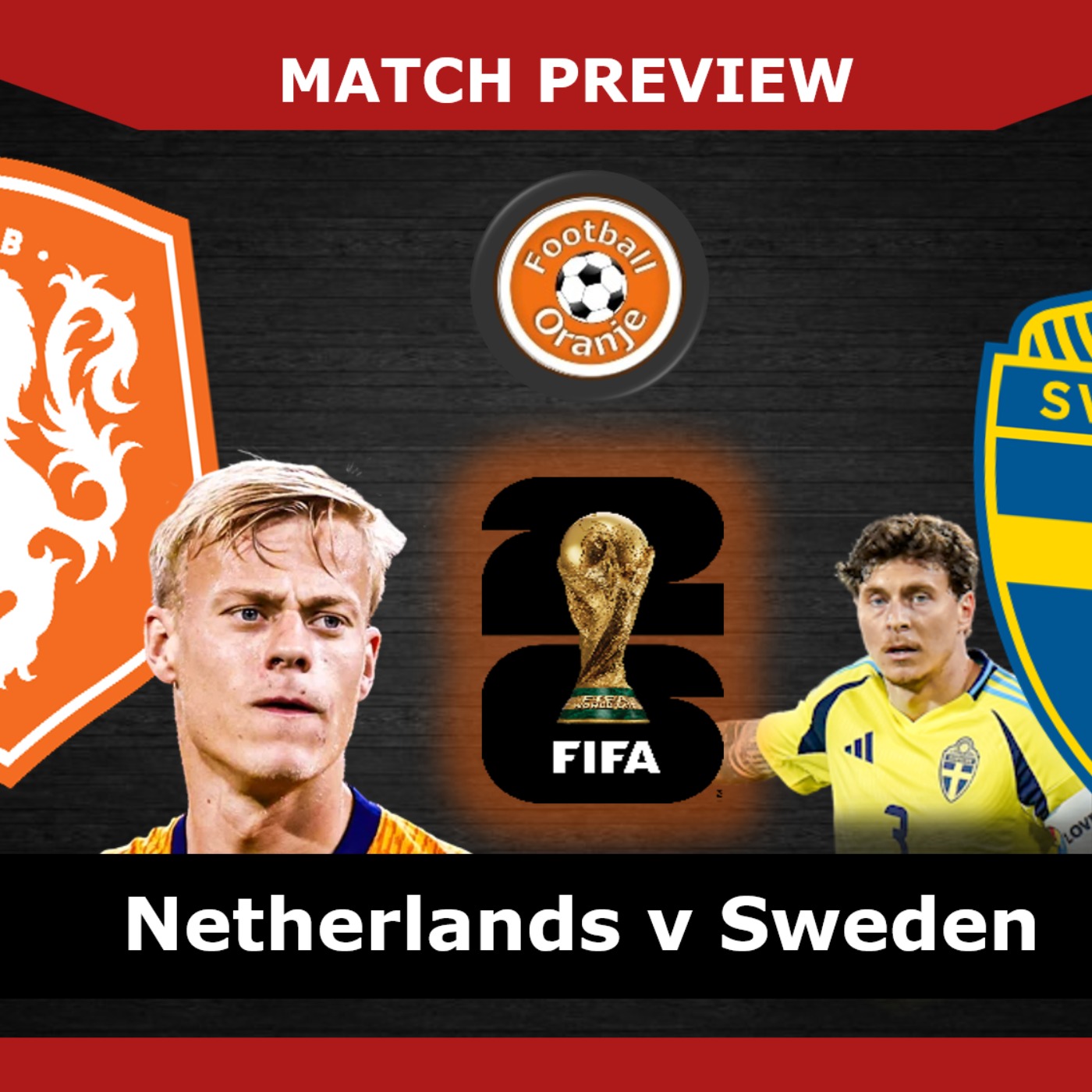 MATCH PREVIEW: Netherlands v Sweden episode artwork