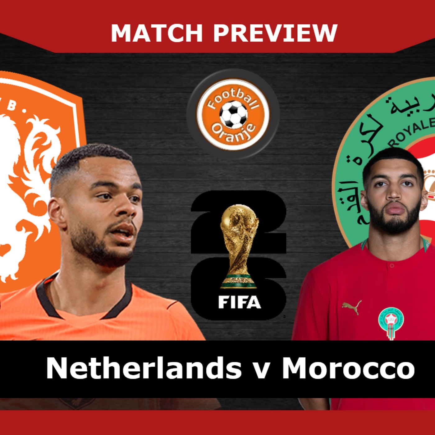 MATCH PREVIEW: Netherlands v Morocco episode artwork