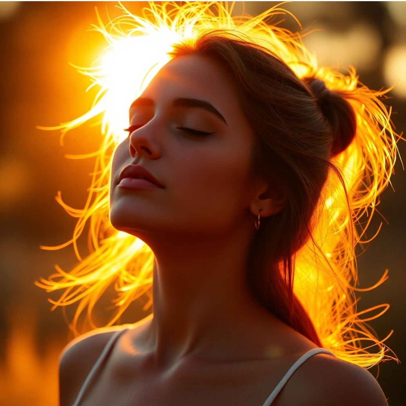 مدیتیشن نیروی درونی با نور شمع