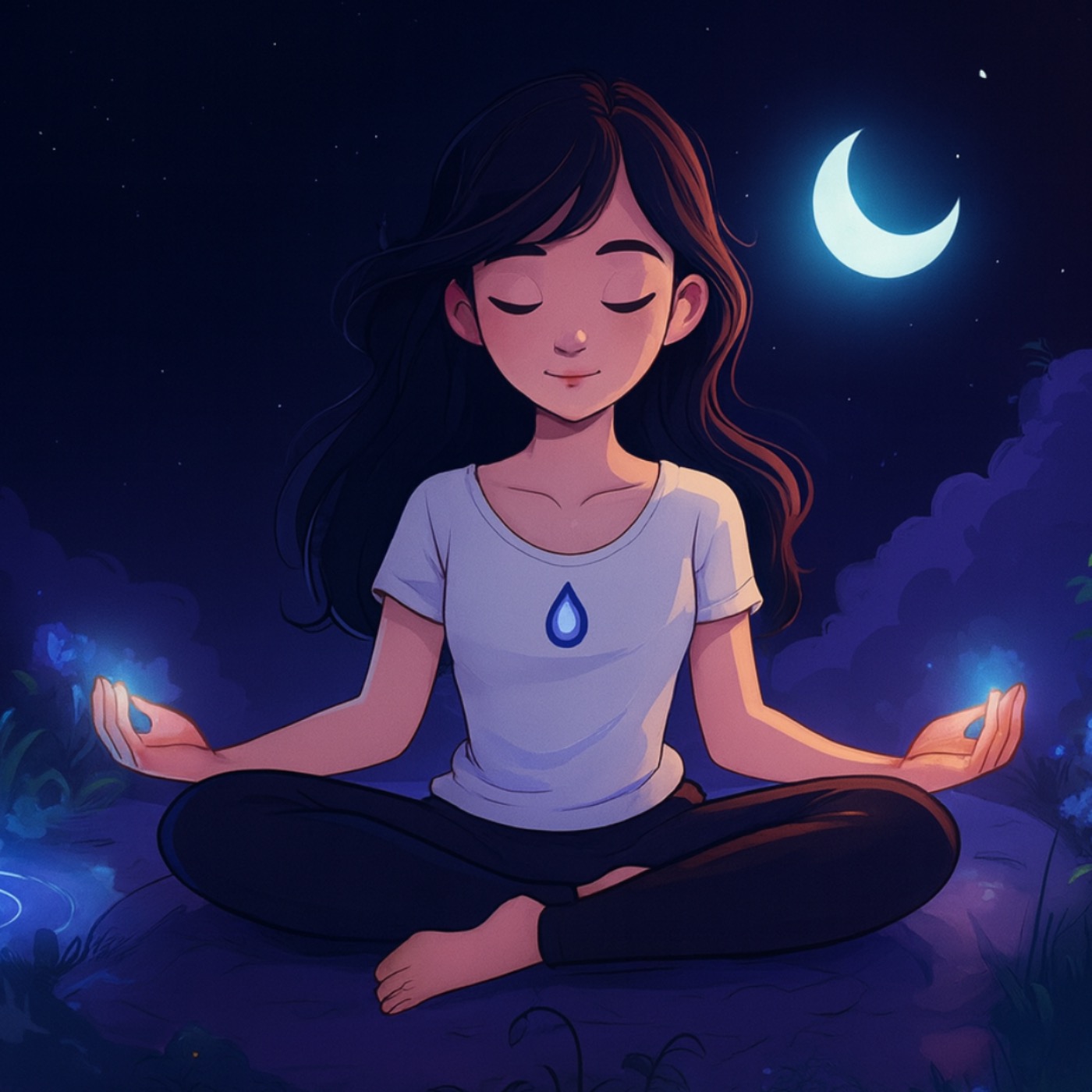 مدیتیشن آرام‌کننده قبل خواب