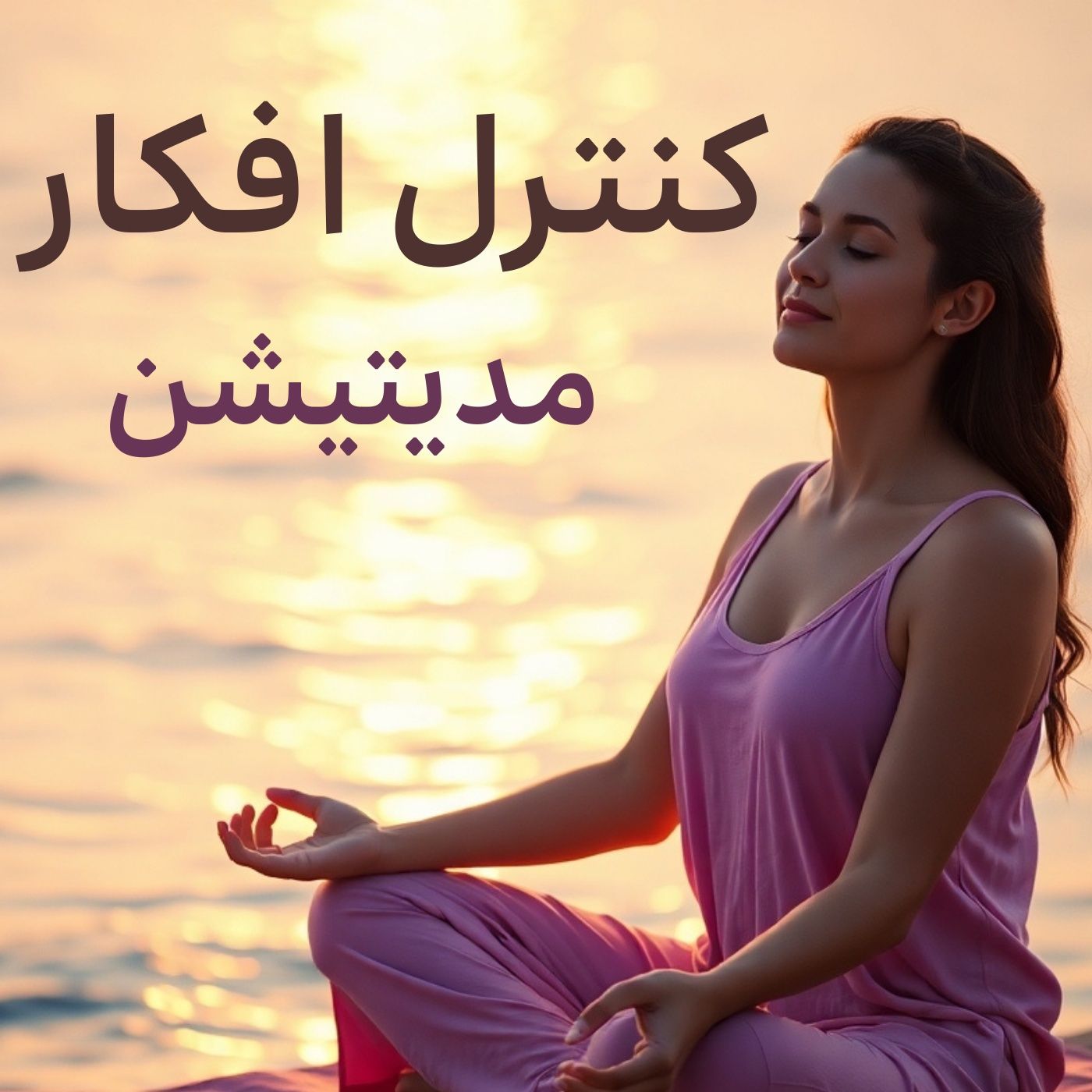 مدیتیشن کنترل افکار, فکر کردن رو متوقف کن و در لحظه زندگی کن