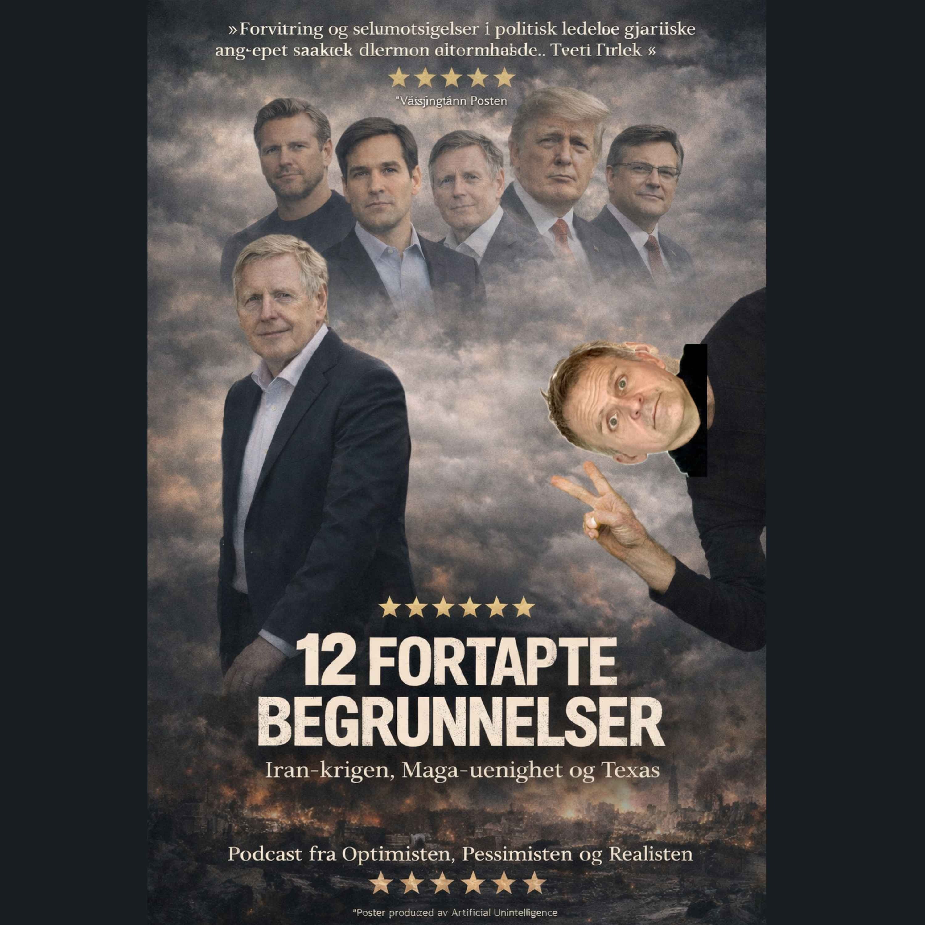 FIXED. TORSDAGSOPTIMISTEN: Iran, USA og UD i NOrge, Maga og Texas