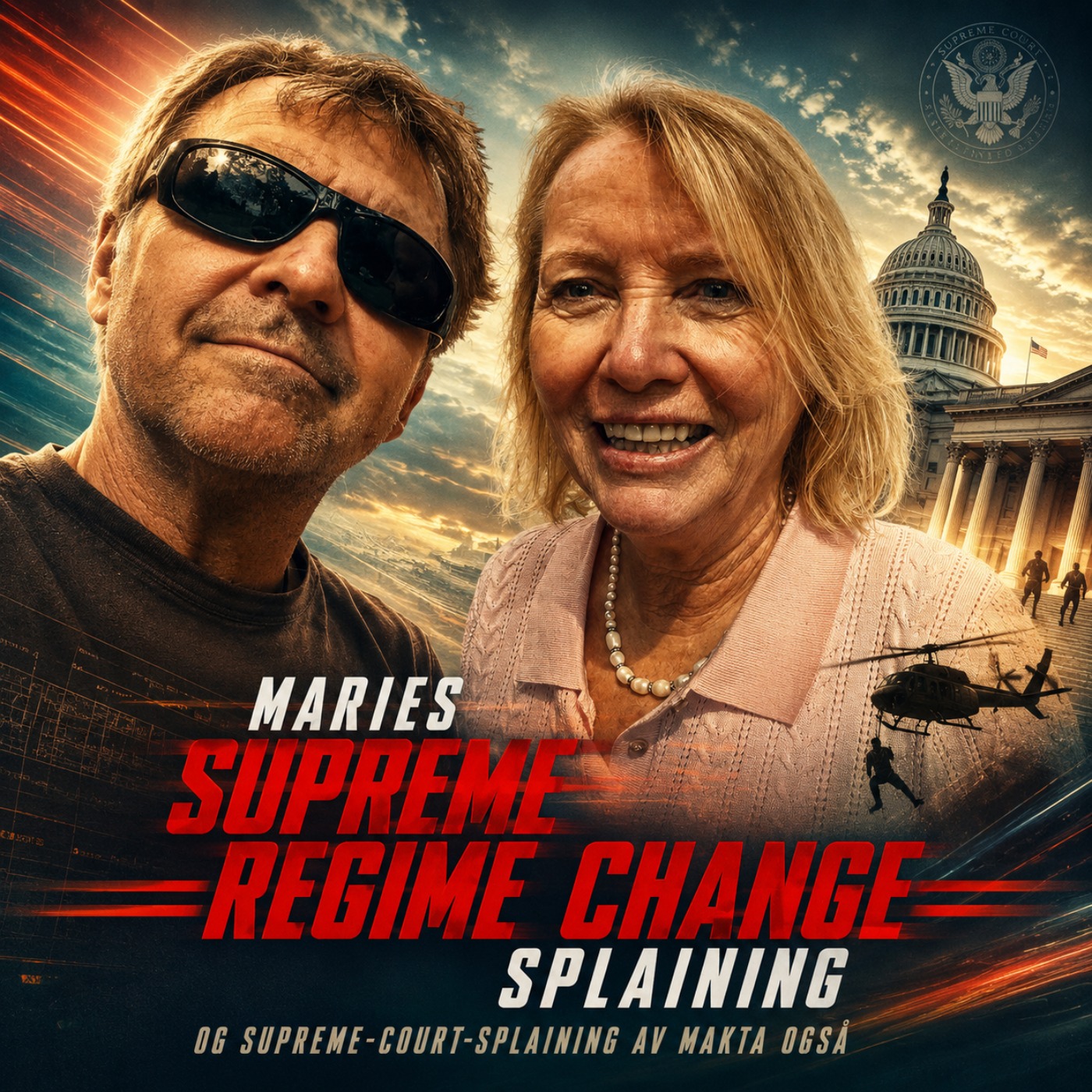 MARIE SIMONSEN AGAIN: Epstein & Regime Change & Høyesteretts gaver til Trump og Carrol