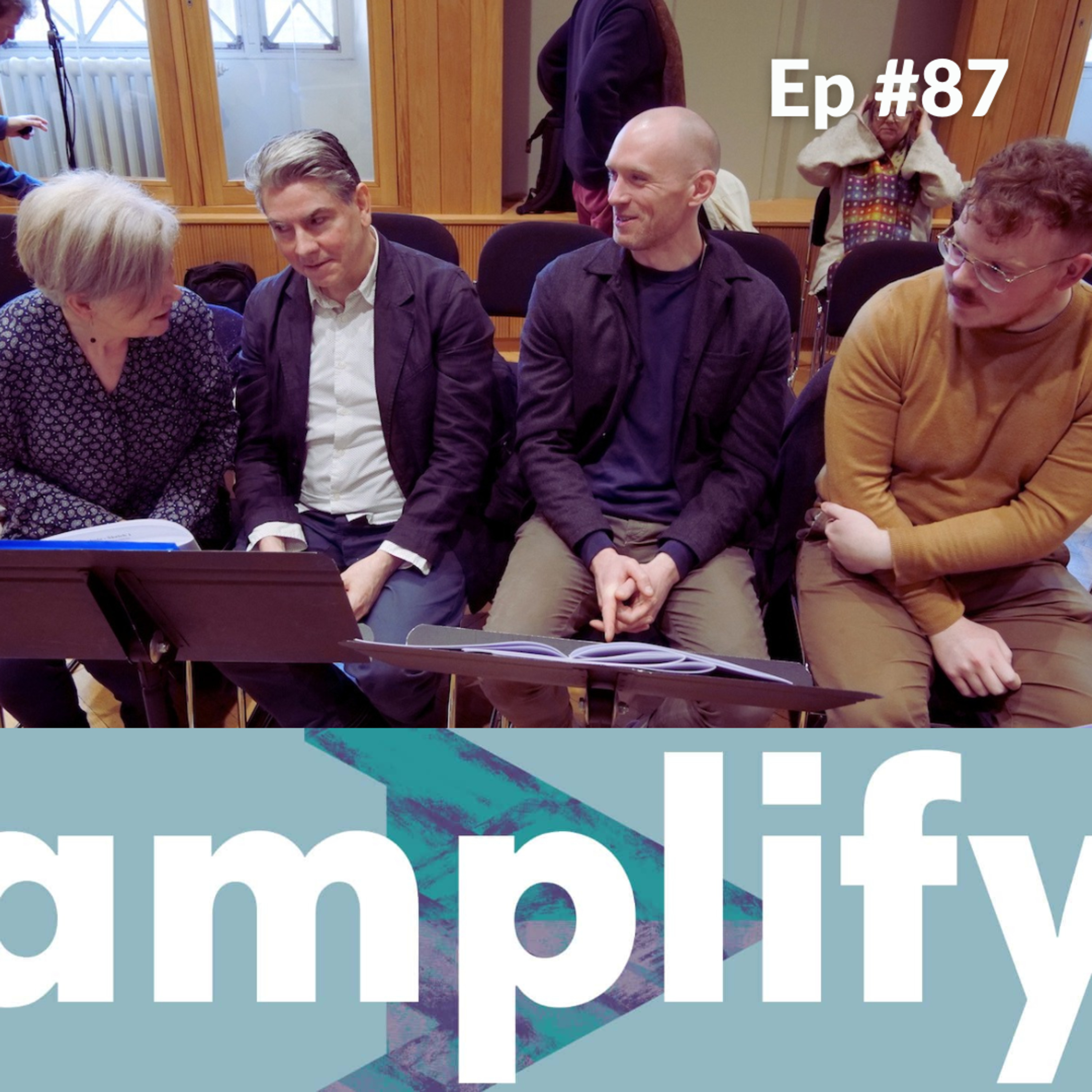 amplify #87 - New Music Dublin 2023: Choral Sketches, Áine Mallon, Ailís Ní Ríain, and Elizabeth Hilliard episode artwork