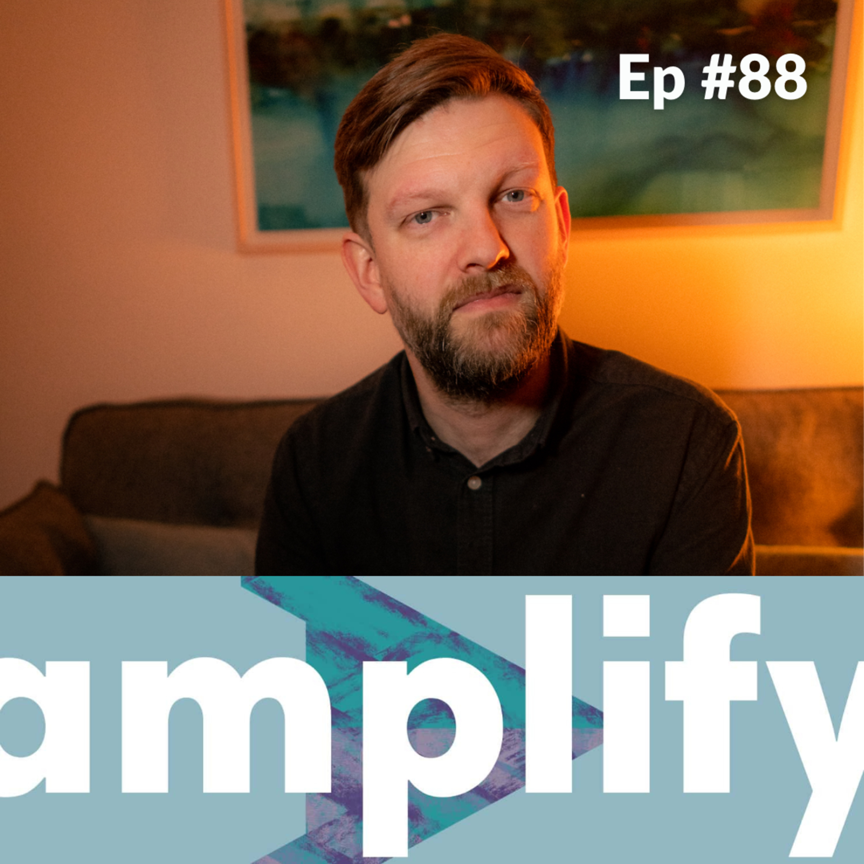 amplify #88 - Garrett Sholdice on his new album 'The Blue Light' episode artwork