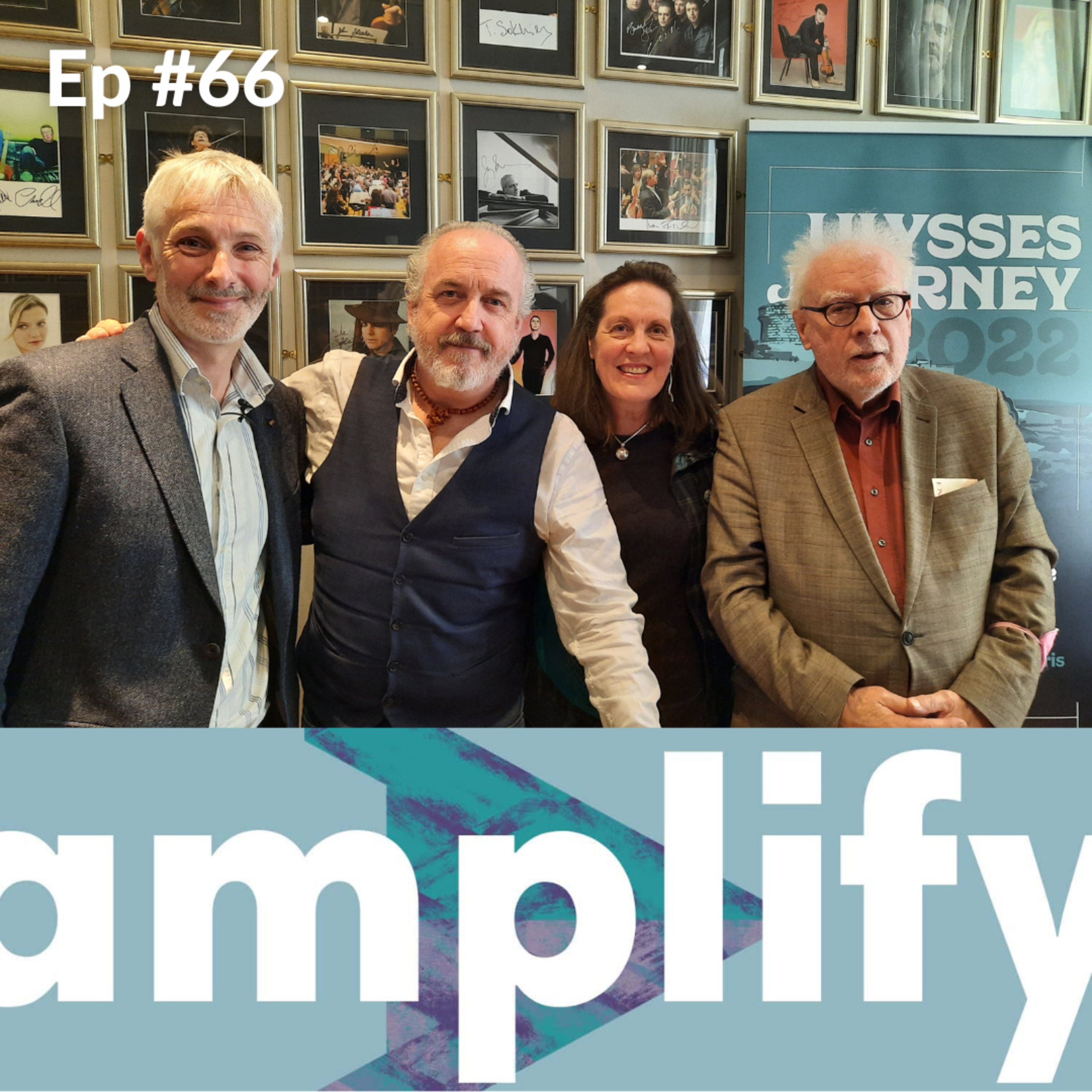 amplify #66 - amplify live at New Music Dublin - Joyce and new music episode artwork