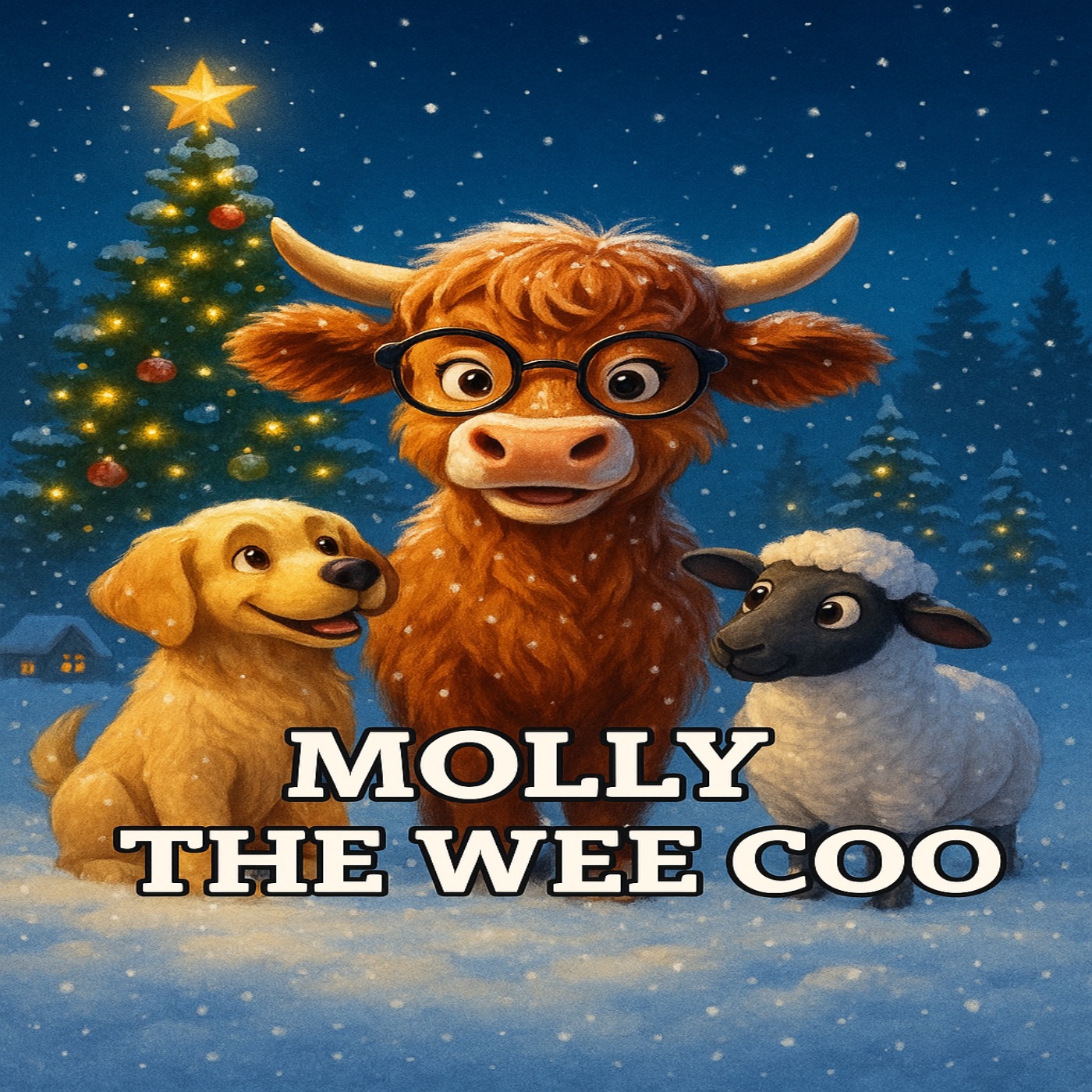 Molly the wee coo podcast artwork