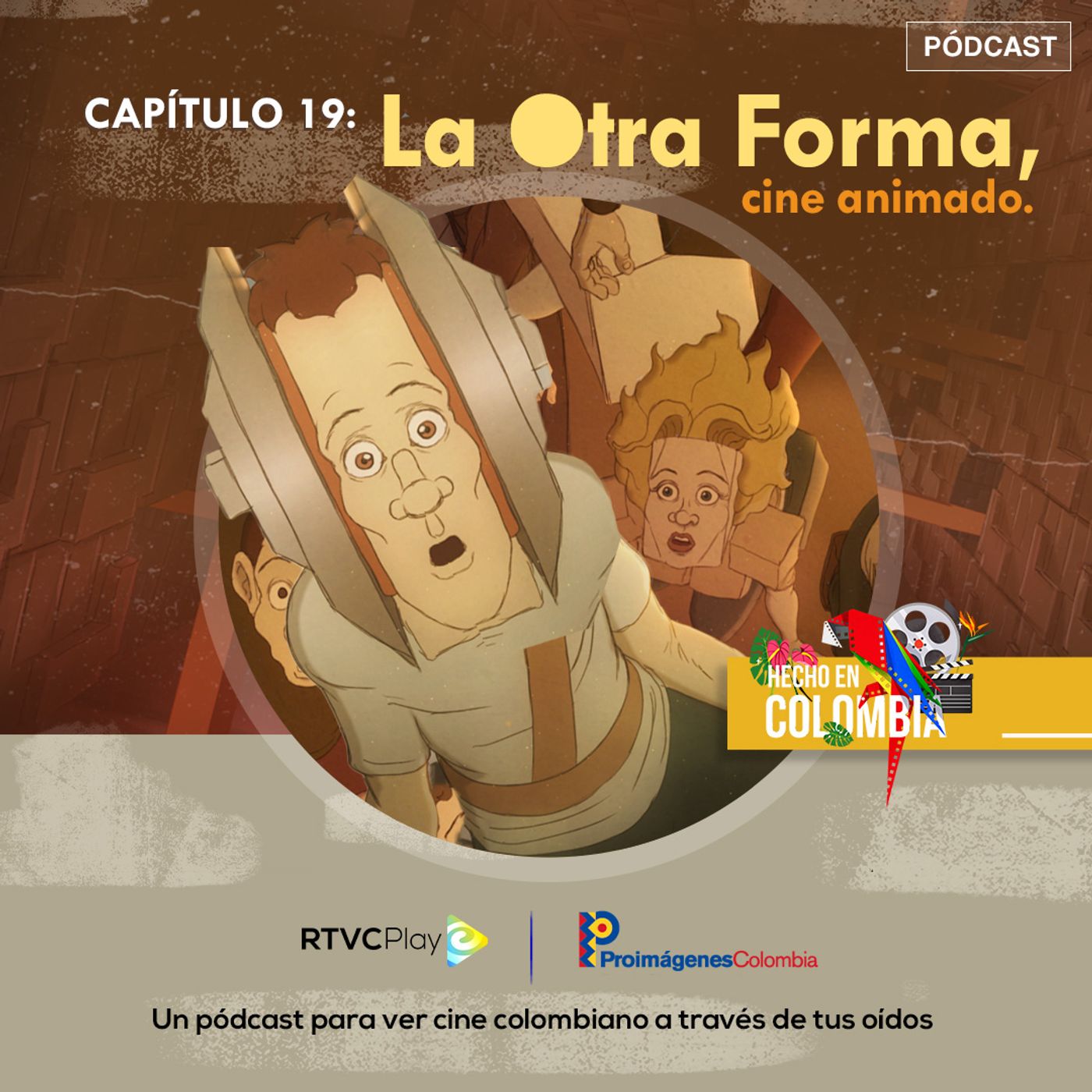Capítulo 19: La otra forma, cine animado episode artwork