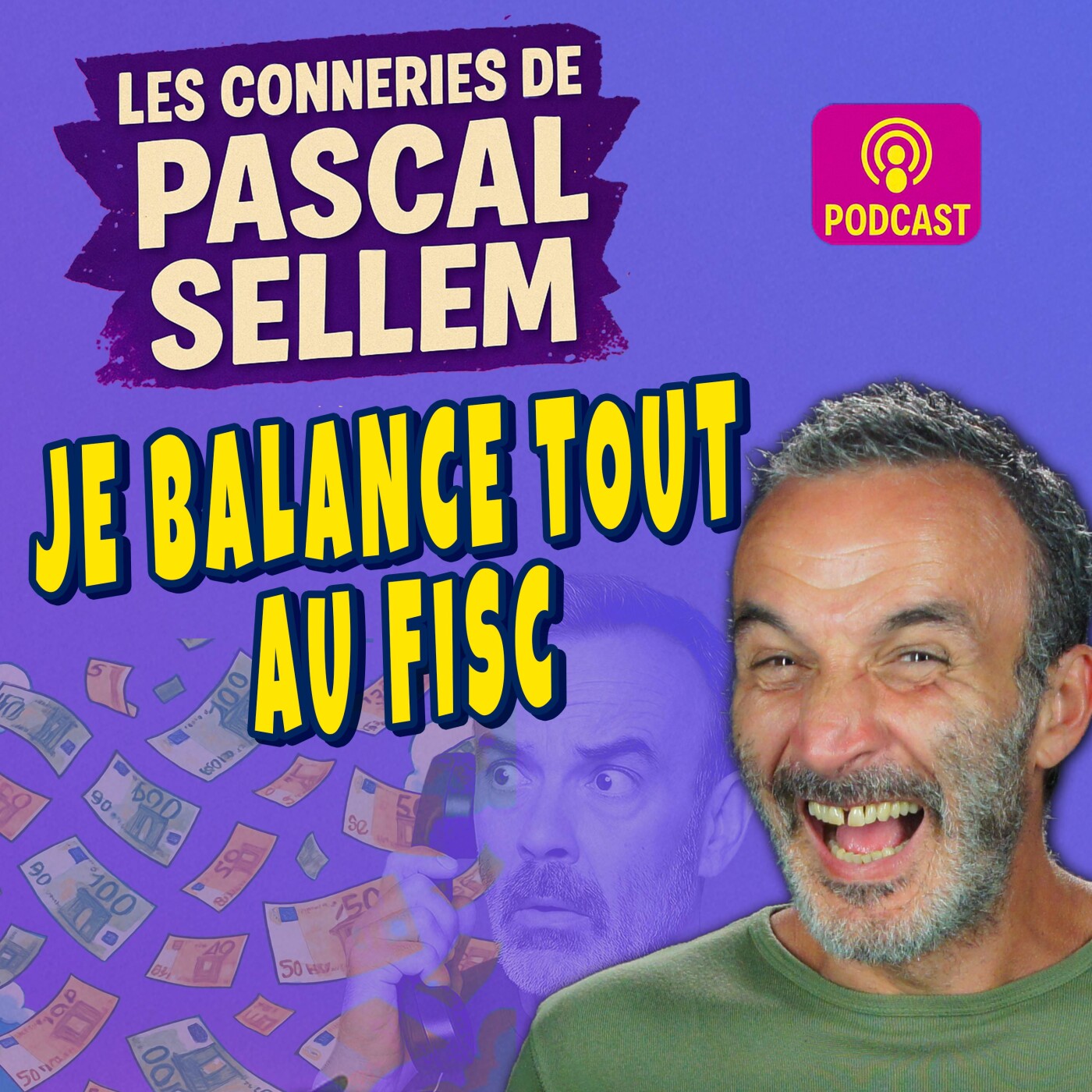 Pascal Sellem en podcast #humour Canular et Micro Caché