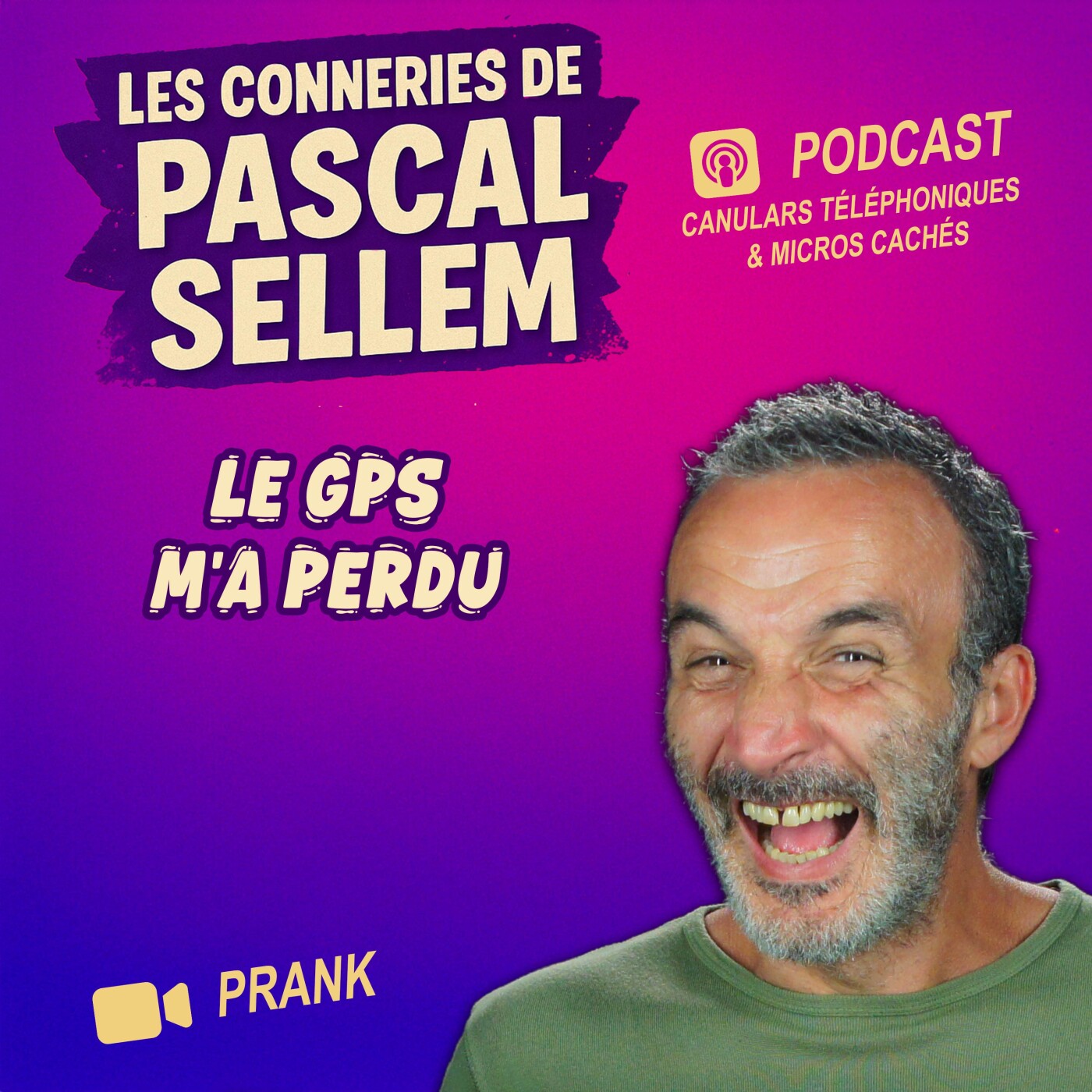 Pascal Sellem en podcast #humour Canular et Micro Caché