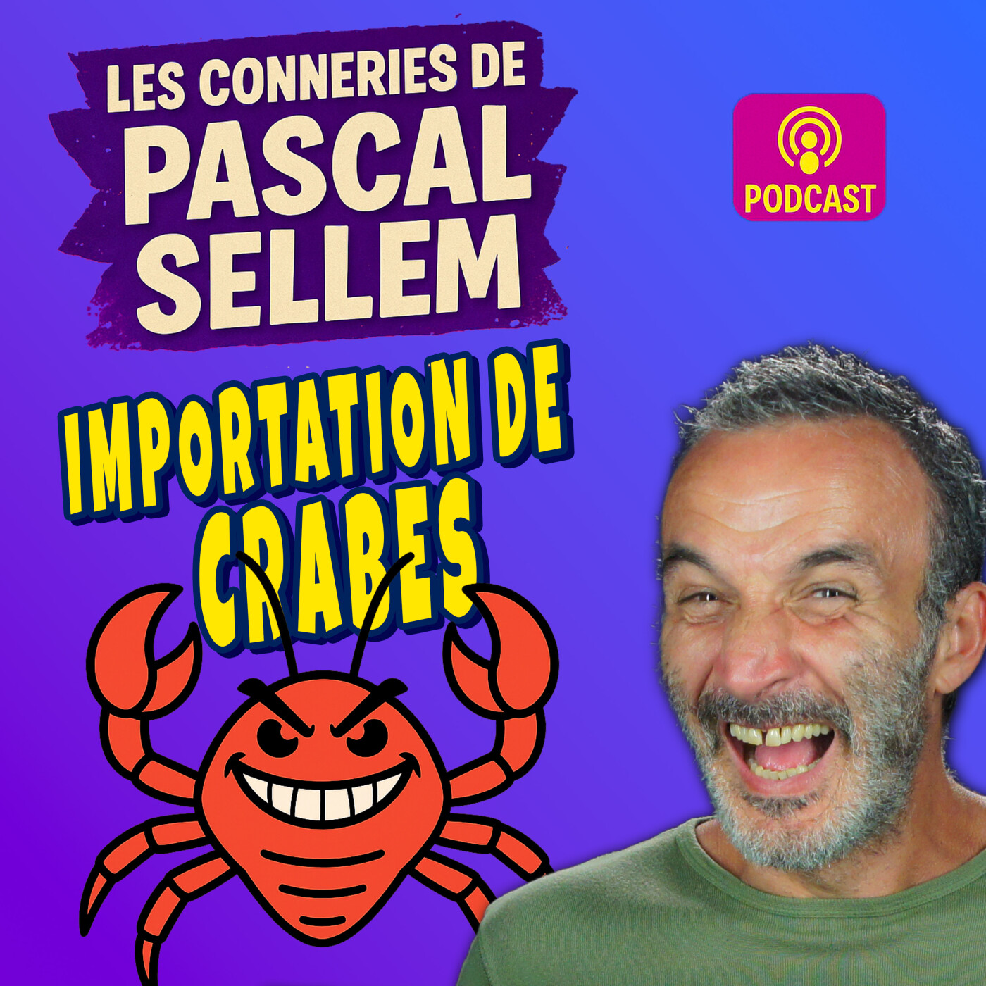 🦀 Mission impossible : faire valider l’importation de crabes embarrassants ★ Canular Pascal Sellem