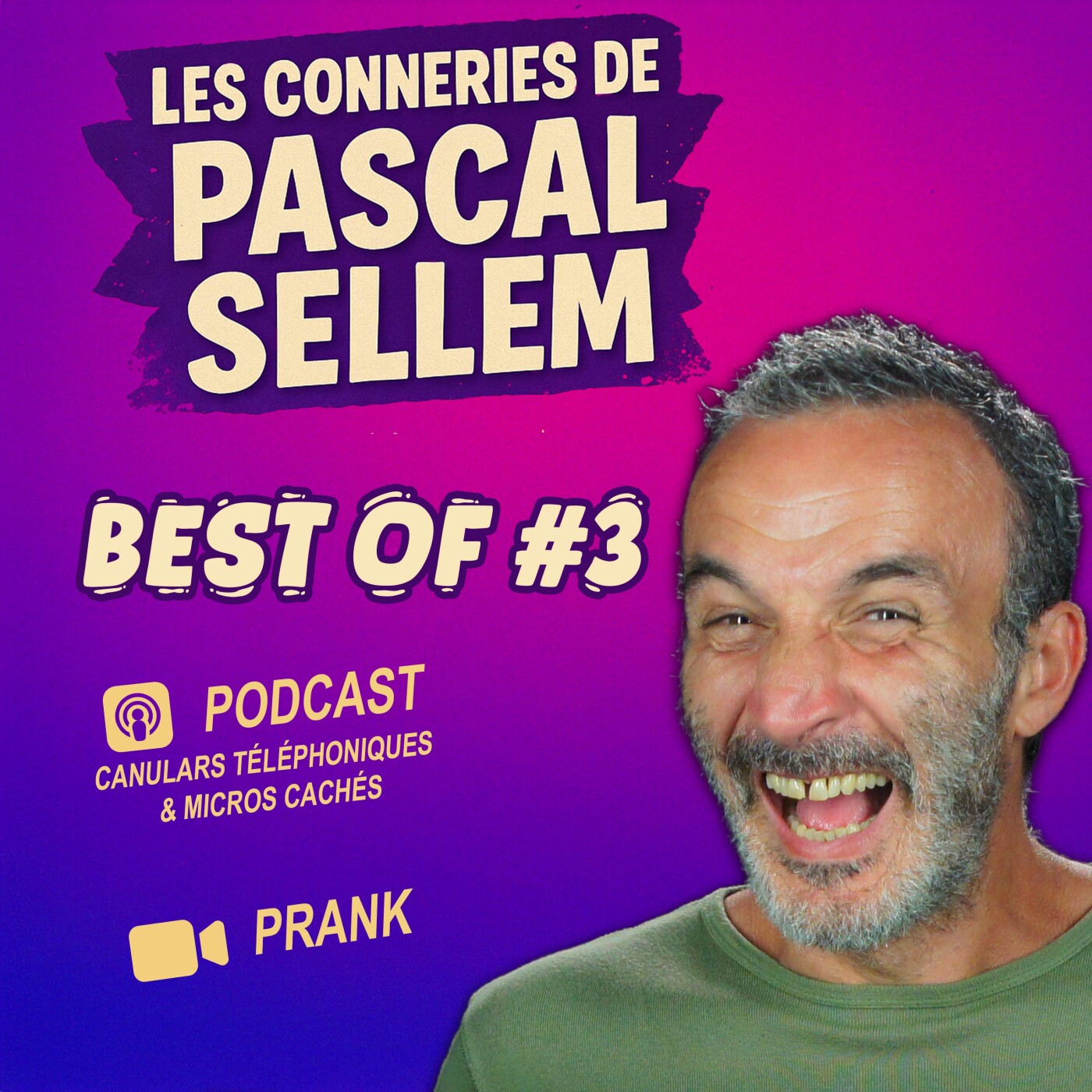 Pascal Sellem en podcast #humour Canular et Micro Caché