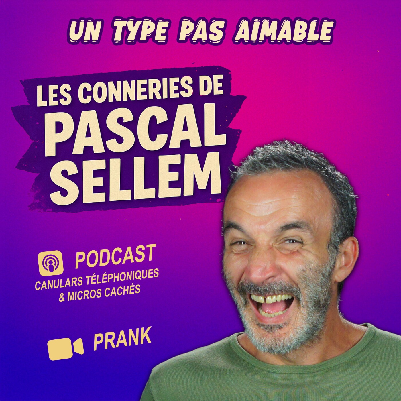 Pascal Sellem en podcast #humour Canular et Micro Caché