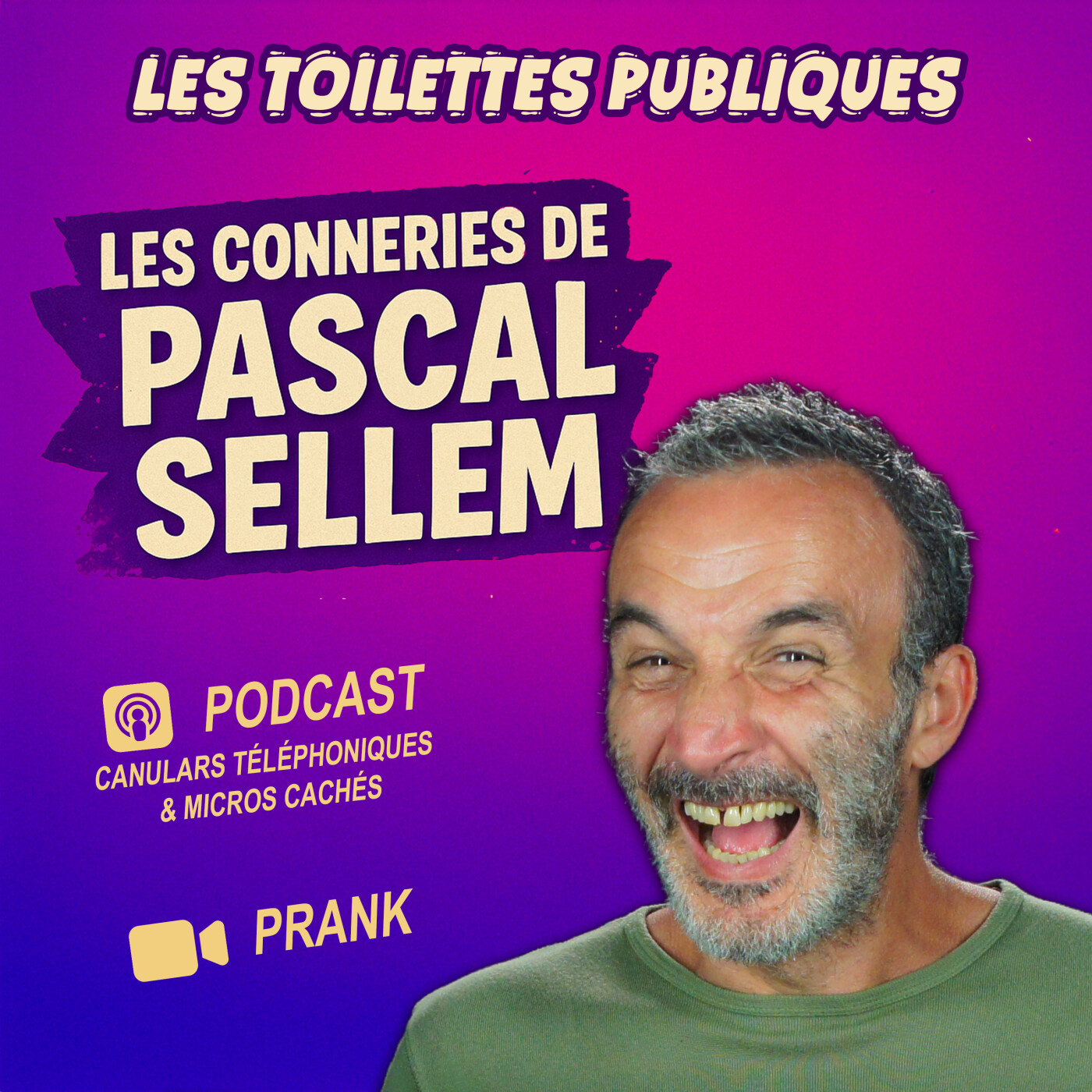 Pascal Sellem en podcast #humour Canular et Micro Caché