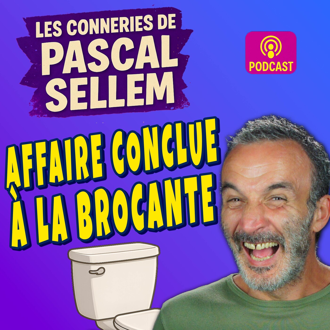Pascal Sellem en podcast #humour Canular et Micro Caché