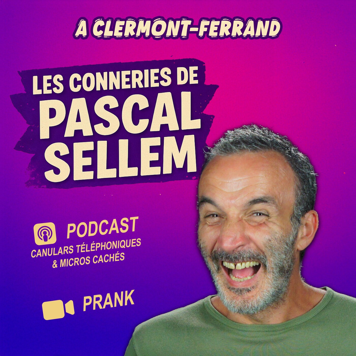 Pascal Sellem en podcast #humour Canular et Micro Caché