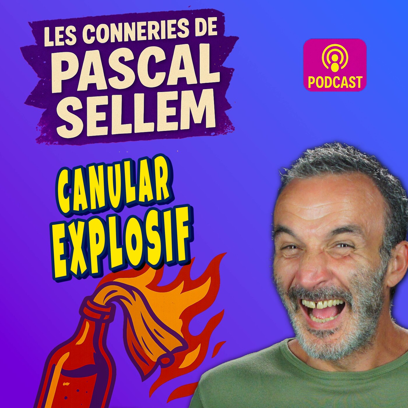 Pascal Sellem en podcast #humour Canular et Micro Caché