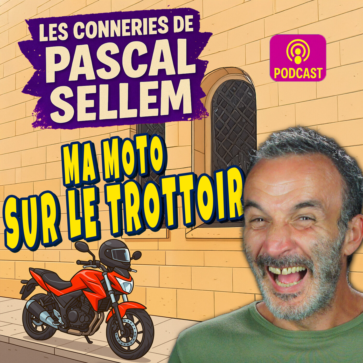 Moto sur trottoir : le faux contrôle qui dérape ! ★ Canular Pascal Sellem